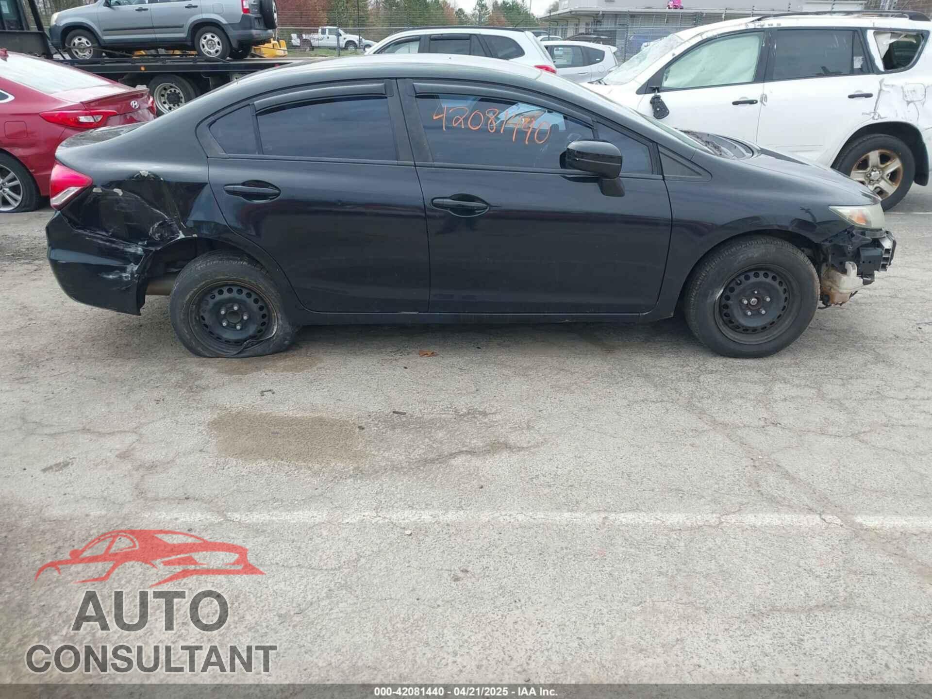 HONDA CIVIC 2014 - 19XFB2F58EE200464