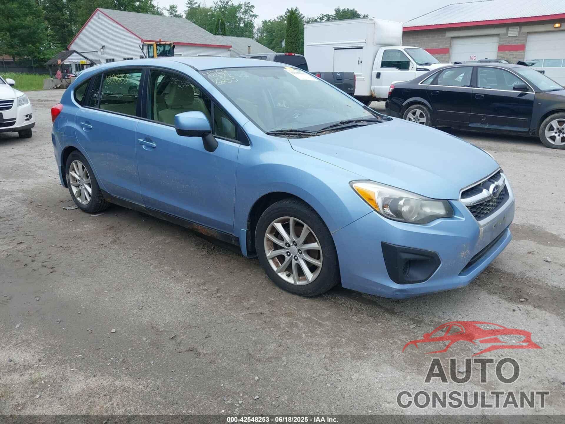 SUBARU IMPREZA 2012 - JF1GPAB64CH238673