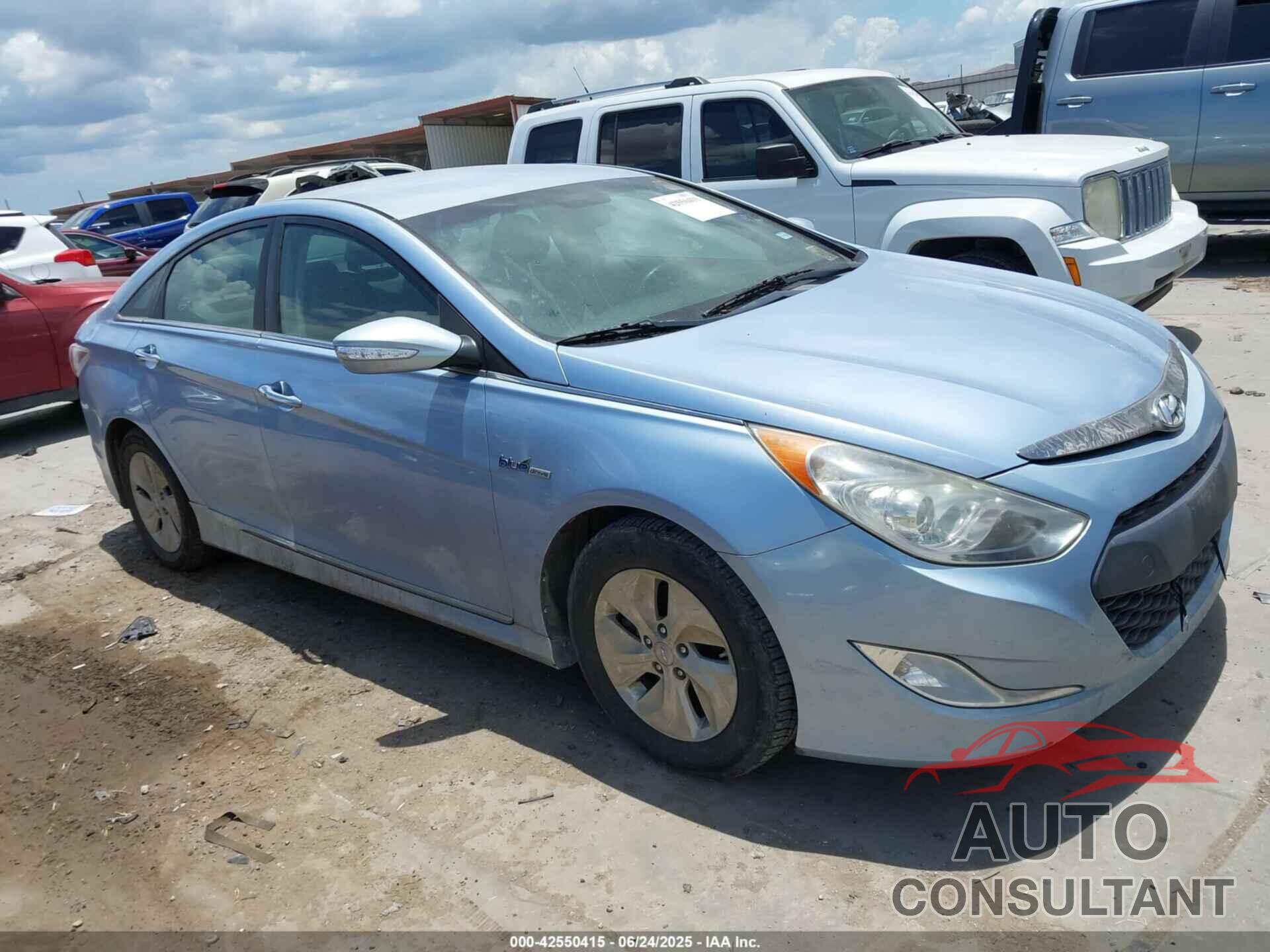 HYUNDAI SONATA HYBRID 2014 - KMHEC4A42EA117517