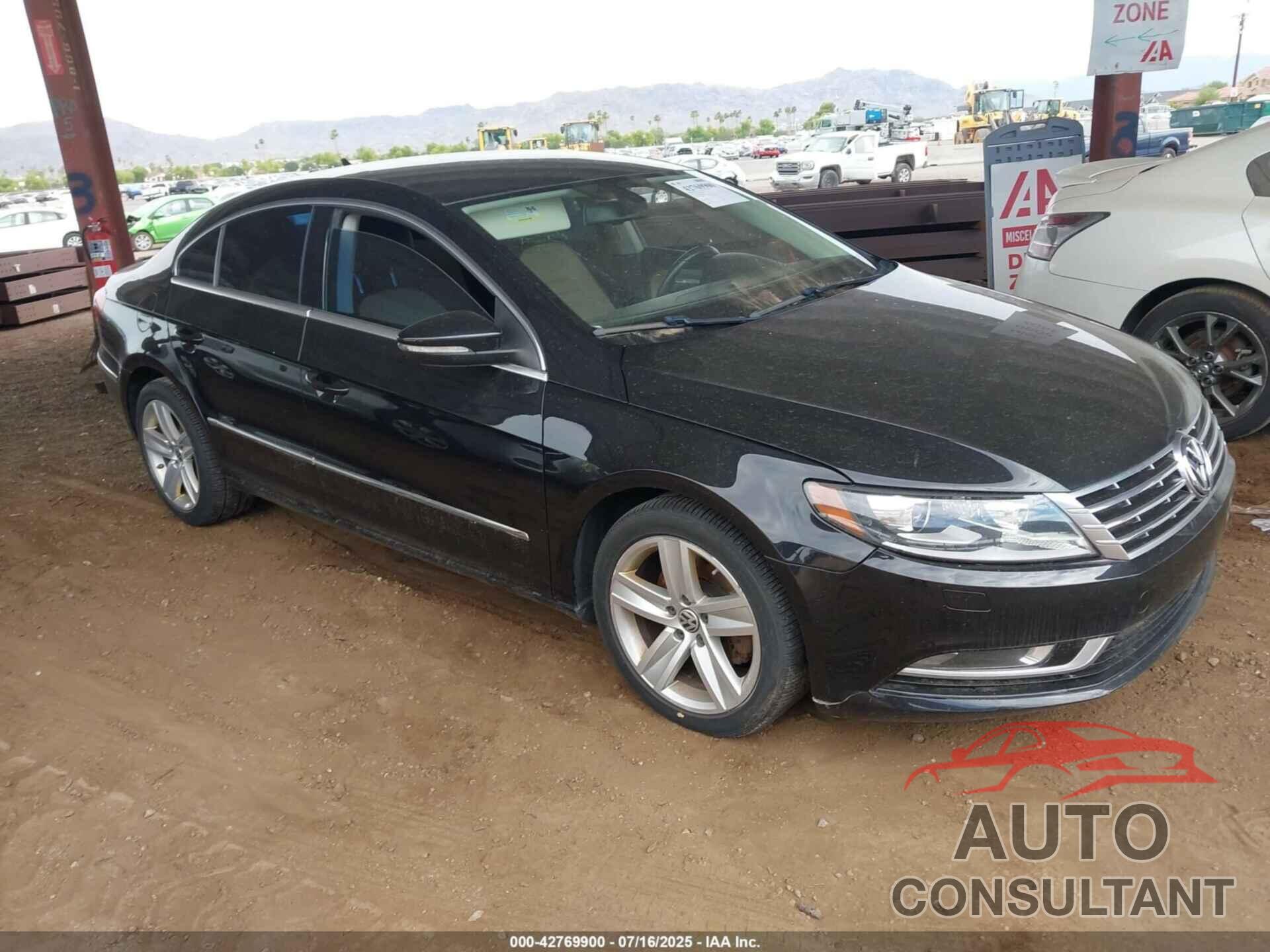 VOLKSWAGEN CC 2013 - WVWBN7ANXDE511396