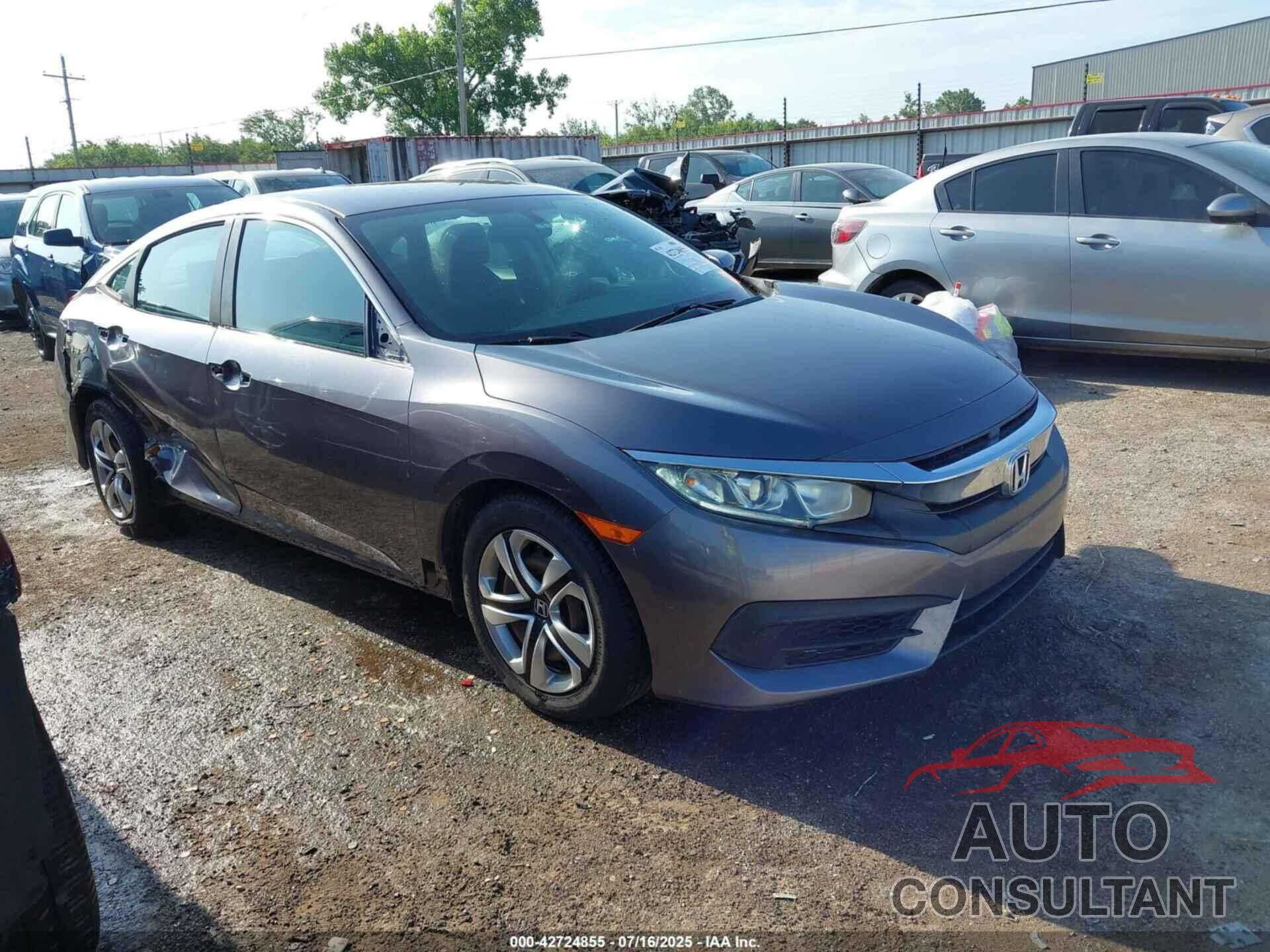 HONDA CIVIC 2016 - 19XFC2F59GE066788