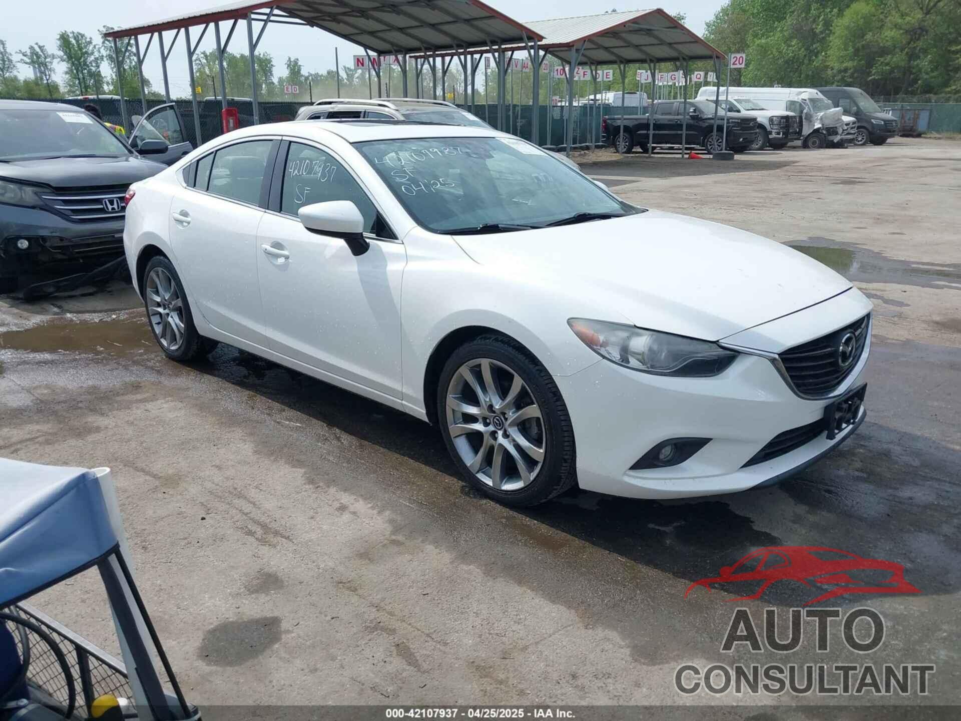 MAZDA MAZDA6 2014 - JM1GJ1W5XE1107644