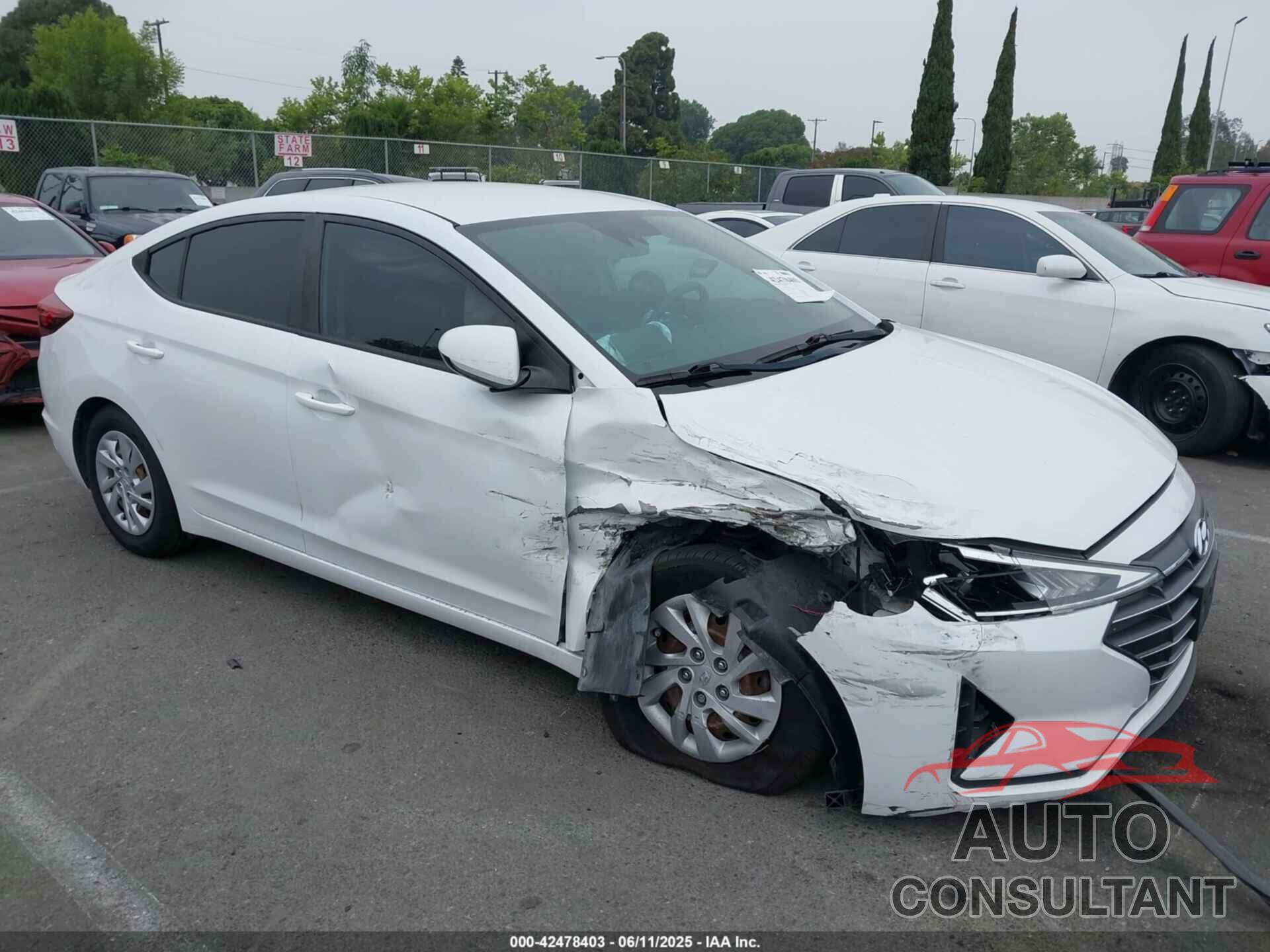 HYUNDAI ELANTRA 2020 - 5NPD74LF6LH508453