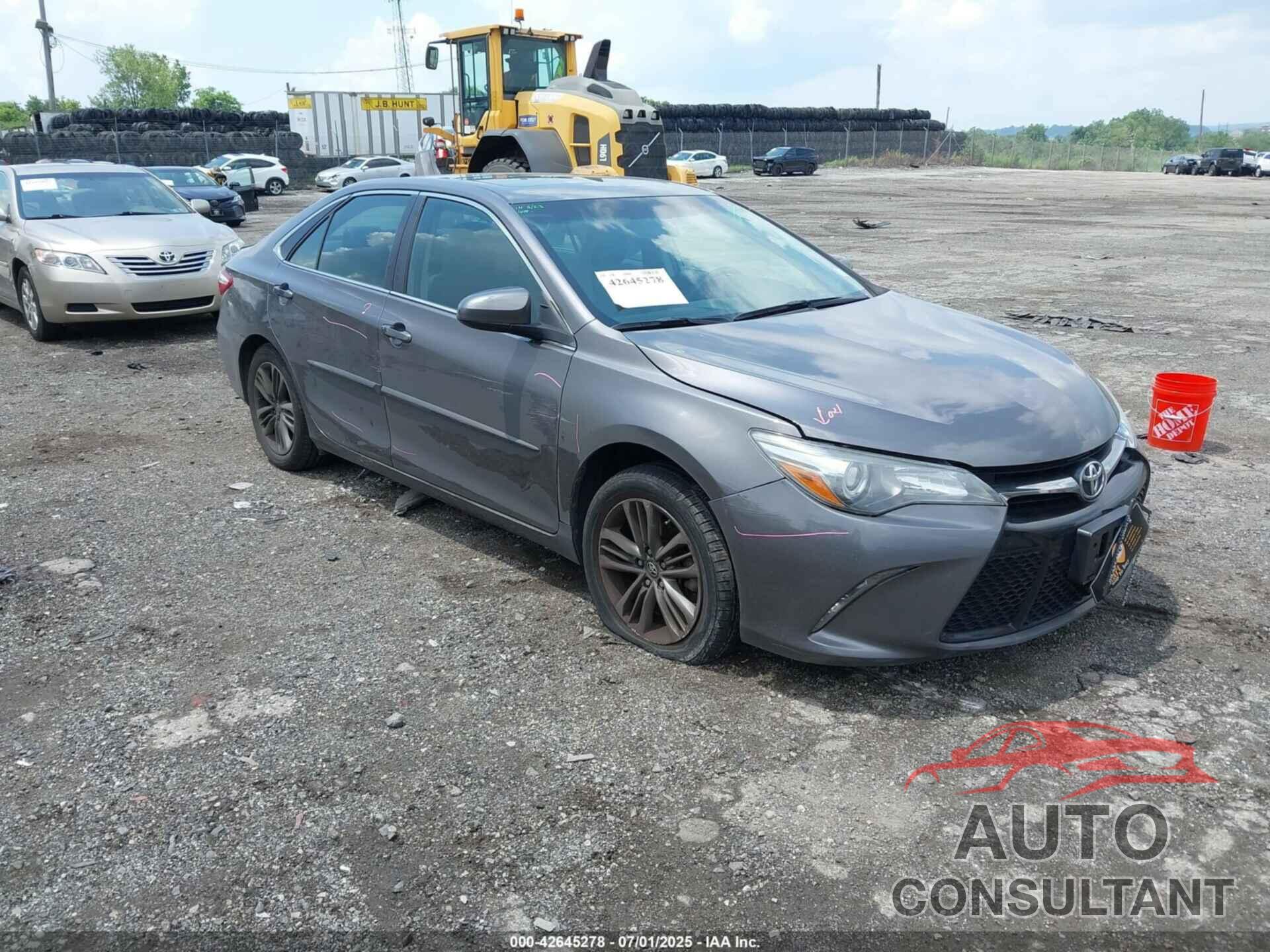 TOYOTA CAMRY 2017 - 4T1BF1FK3HU371658