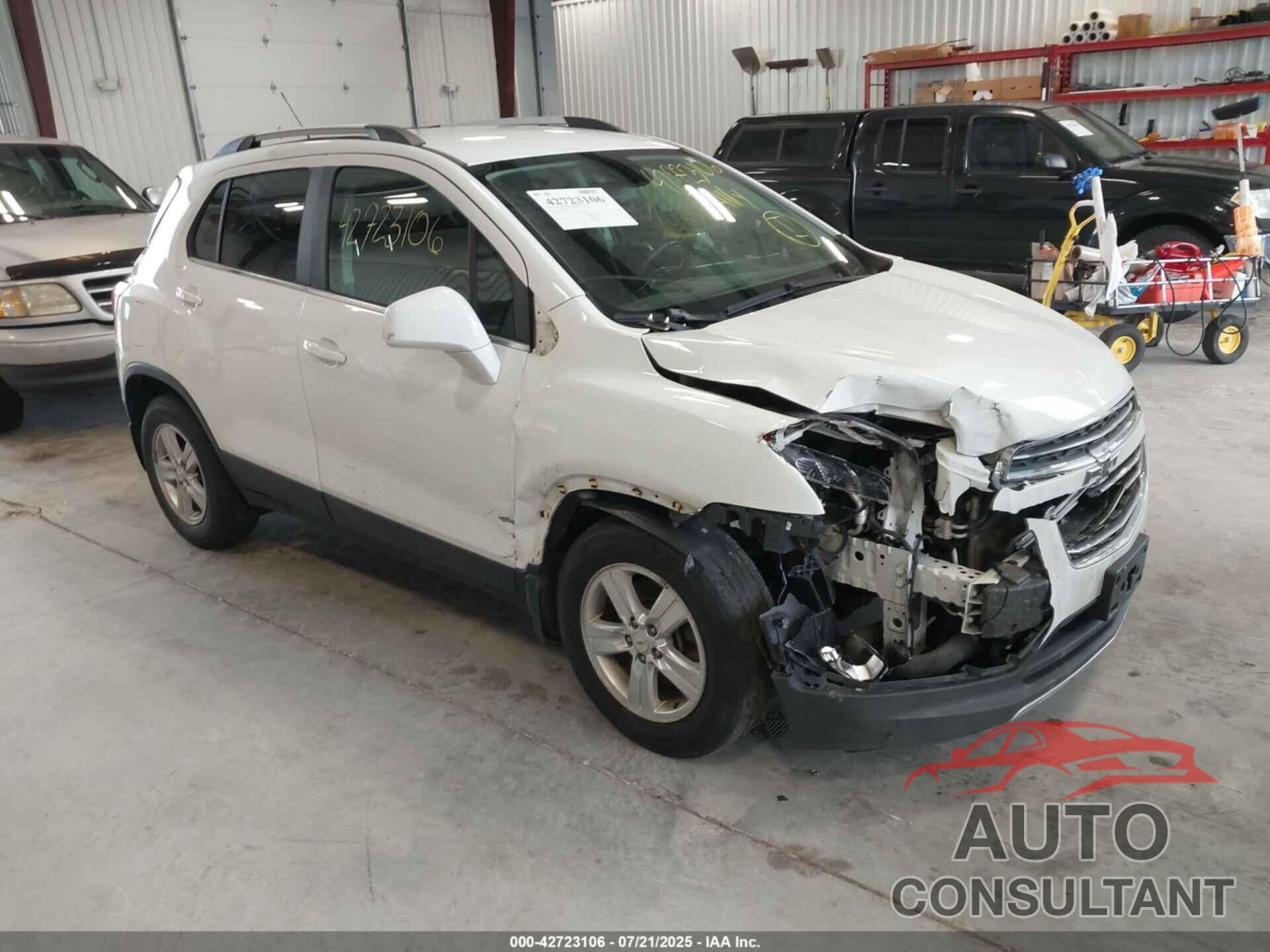 CHEVROLET TRAX 2015 - KL7CJLSB3FB098736