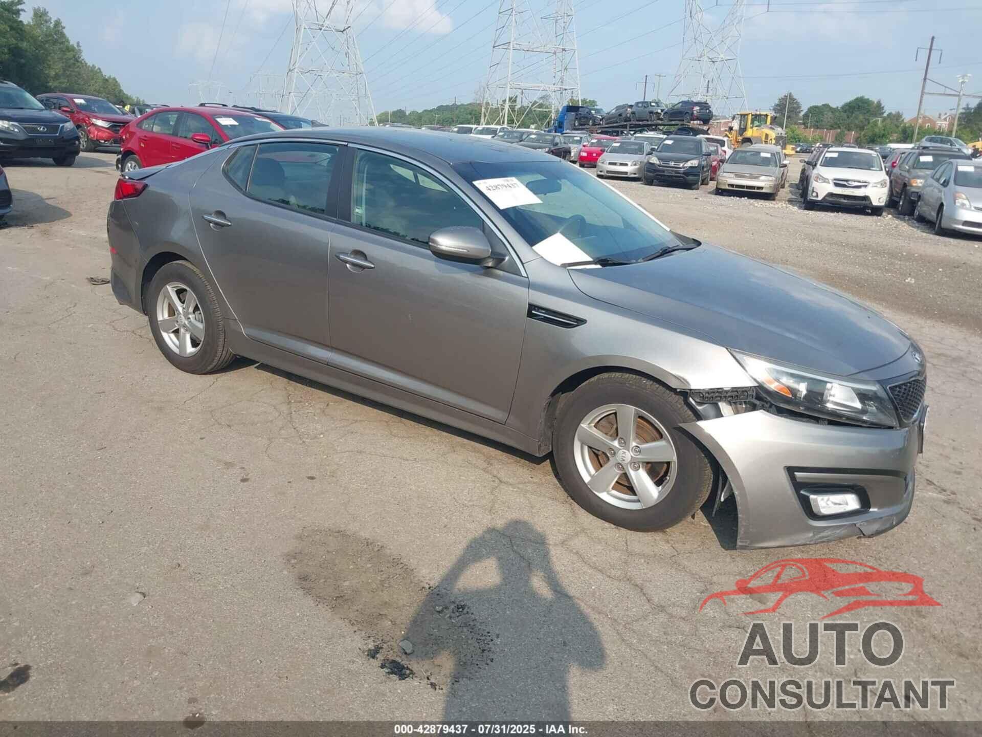 KIA OPTIMA 2015 - 5XXGM4A76FG466724