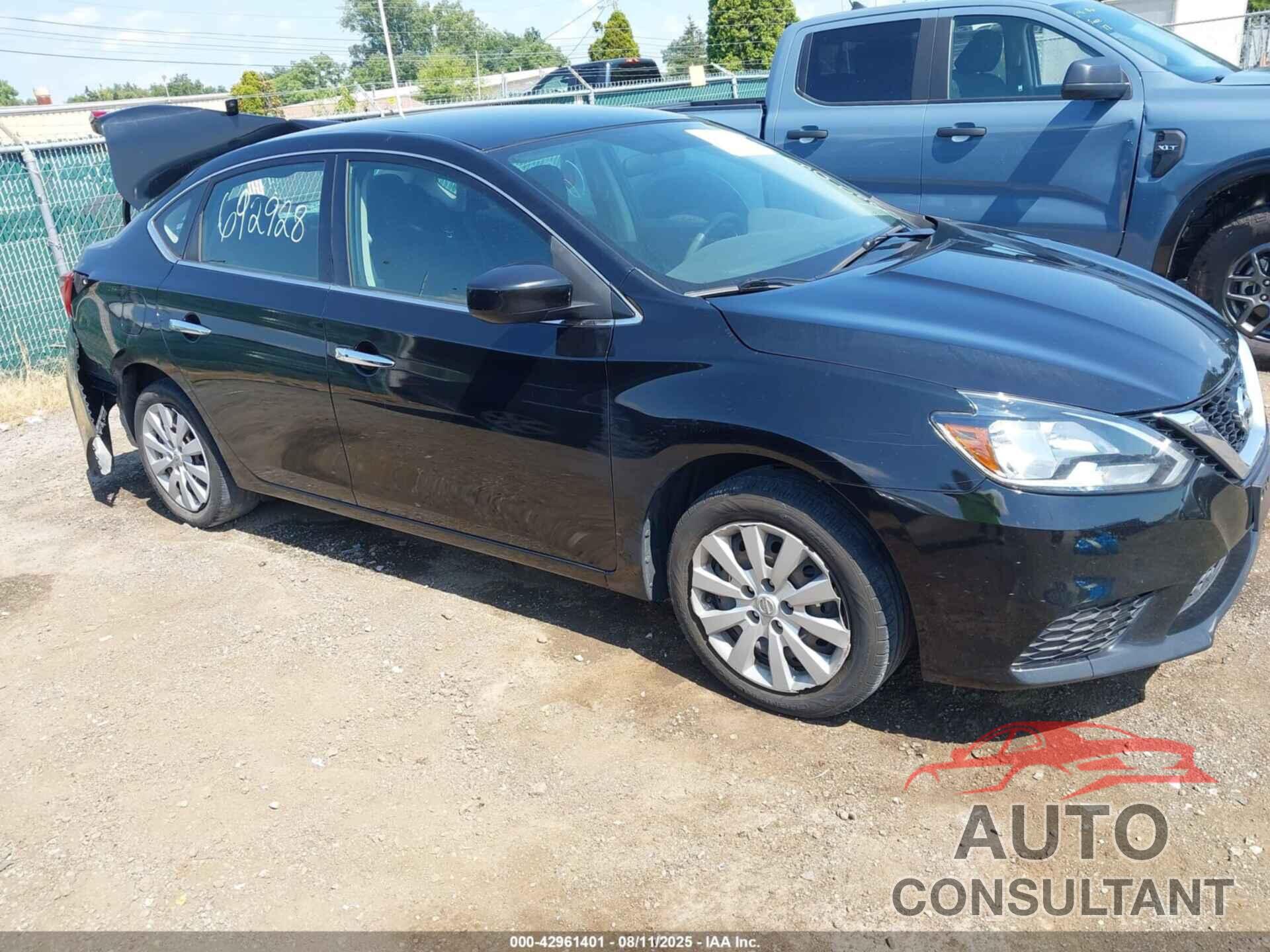 NISSAN SENTRA 2017 - 3N1AB7AP2HL692928