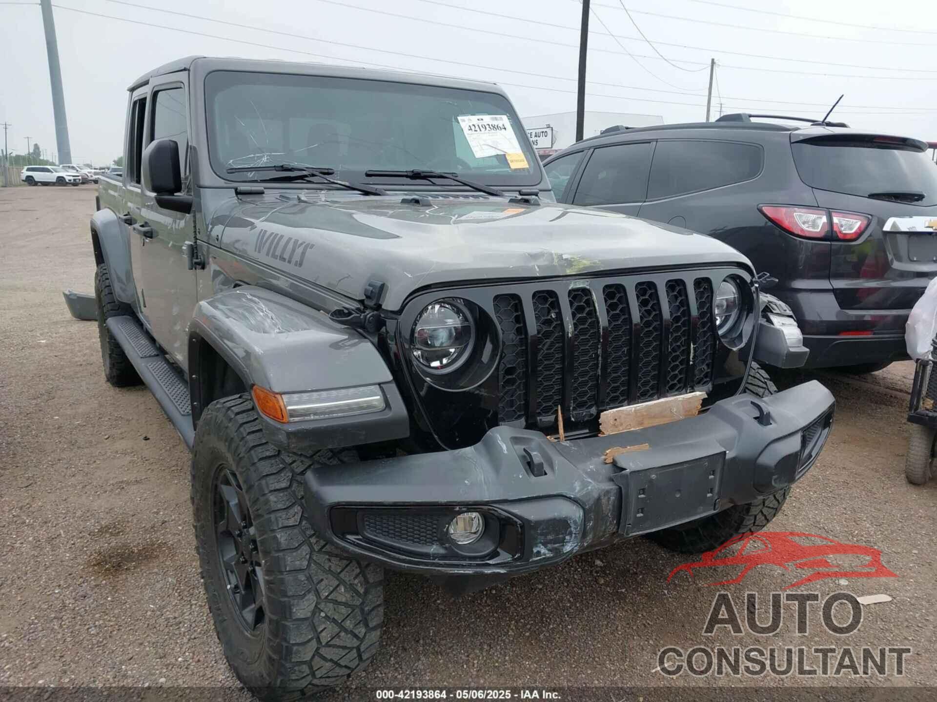 JEEP GLADIATOR 2022 - 1C6HJTAG2NL176011