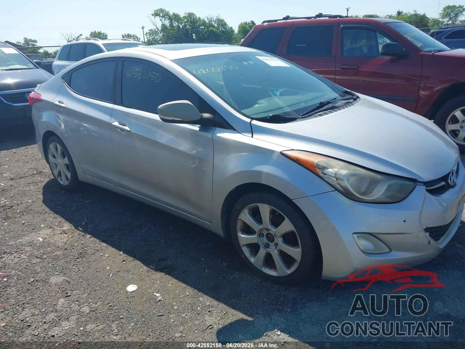 HYUNDAI ELANTRA 2011 - 5NPDH4AE5BH018026