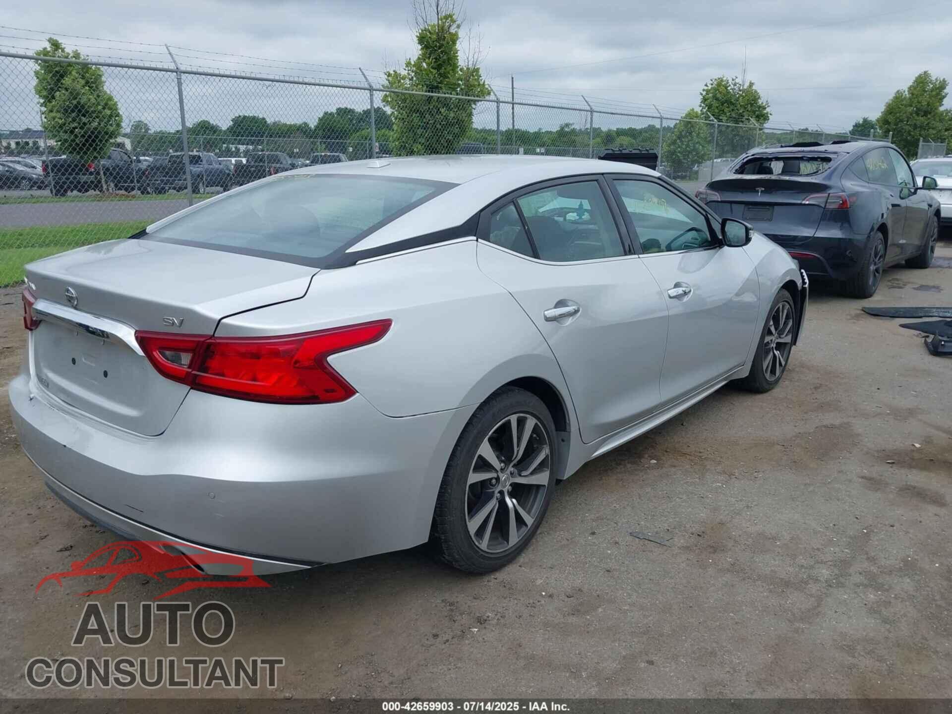 NISSAN MAXIMA 2017 - 1N4AA6AP3HC441203