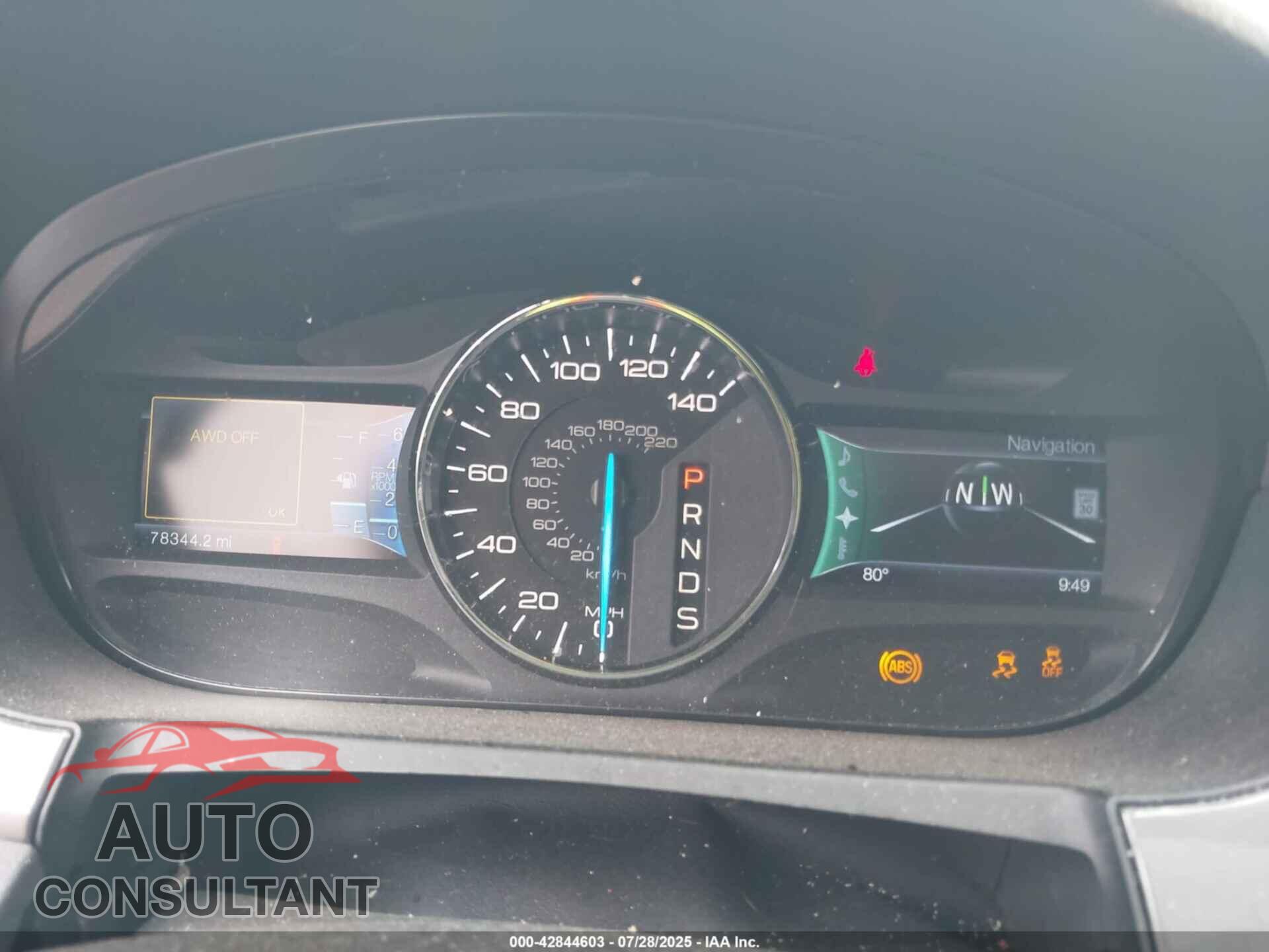 FORD EDGE 2013 - 2FMDK4AK5DBE16726