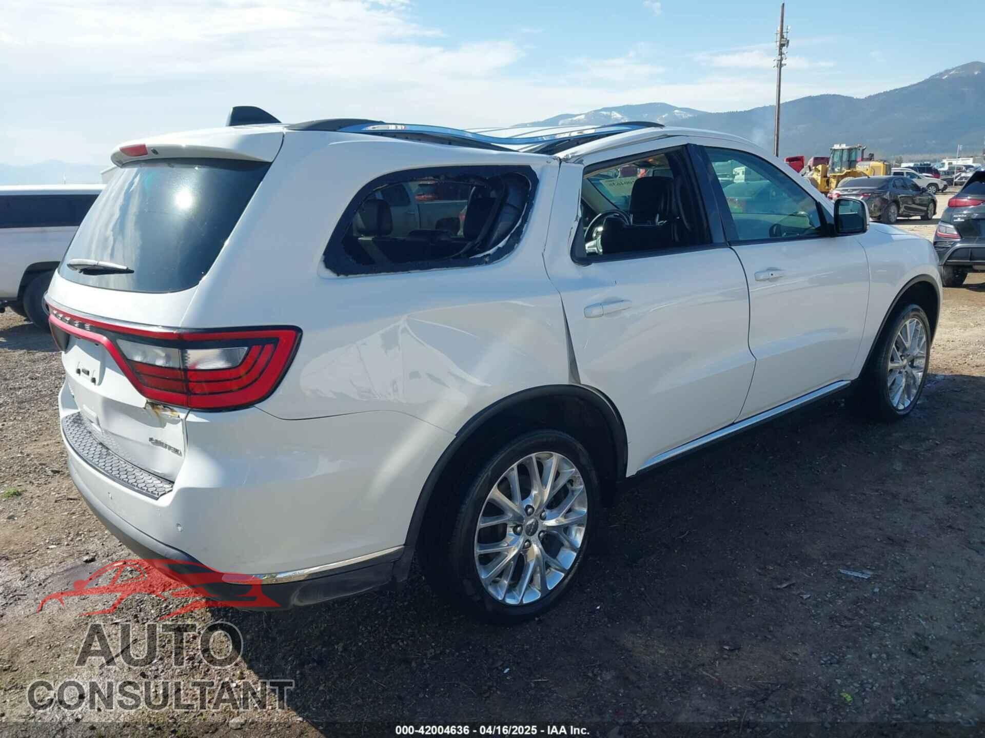 DODGE DURANGO 2016 - 1C4RDJDG7GC477302