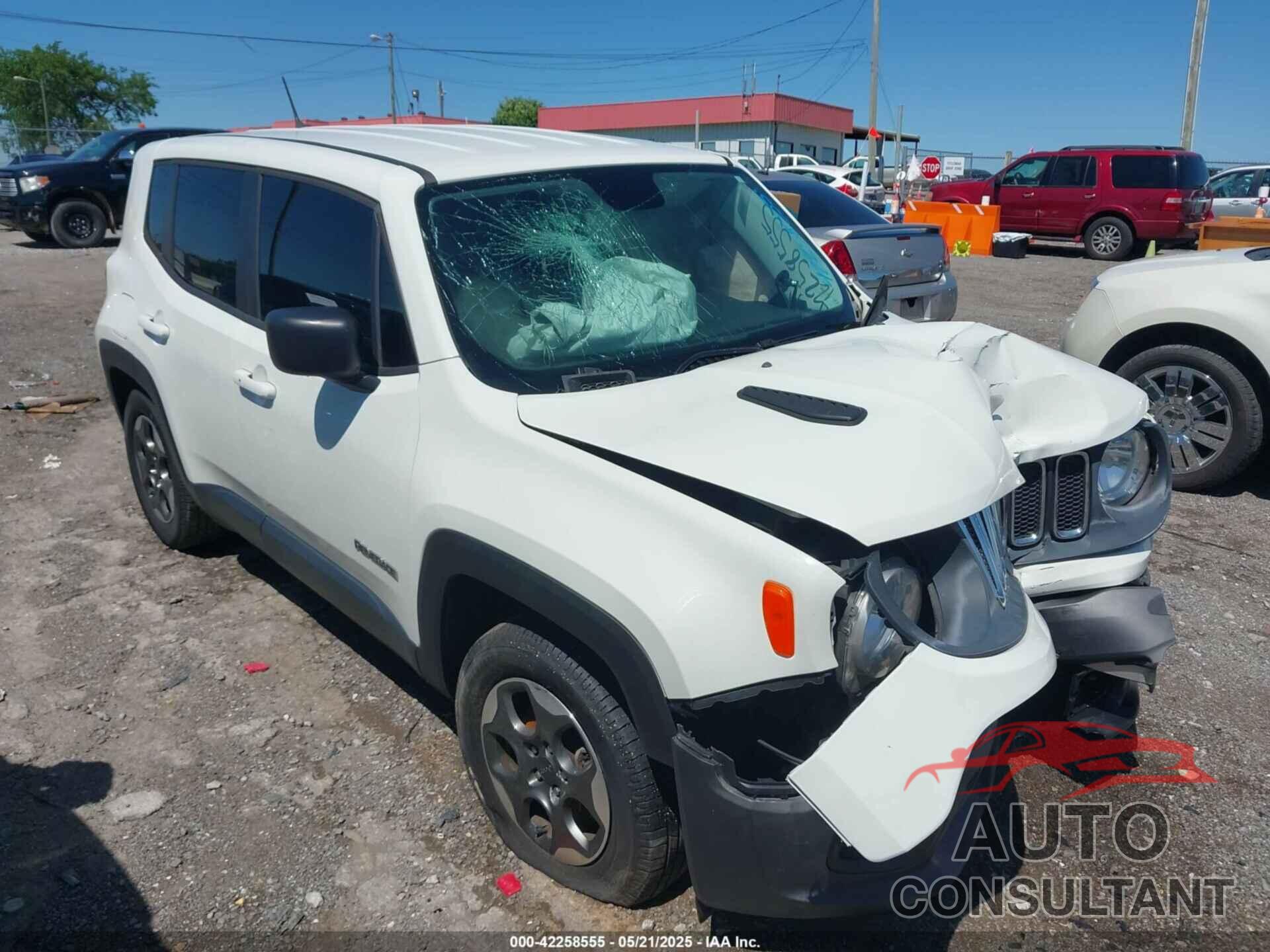 JEEP RENEGADE 2016 - ZACCJAAT7GPD50576