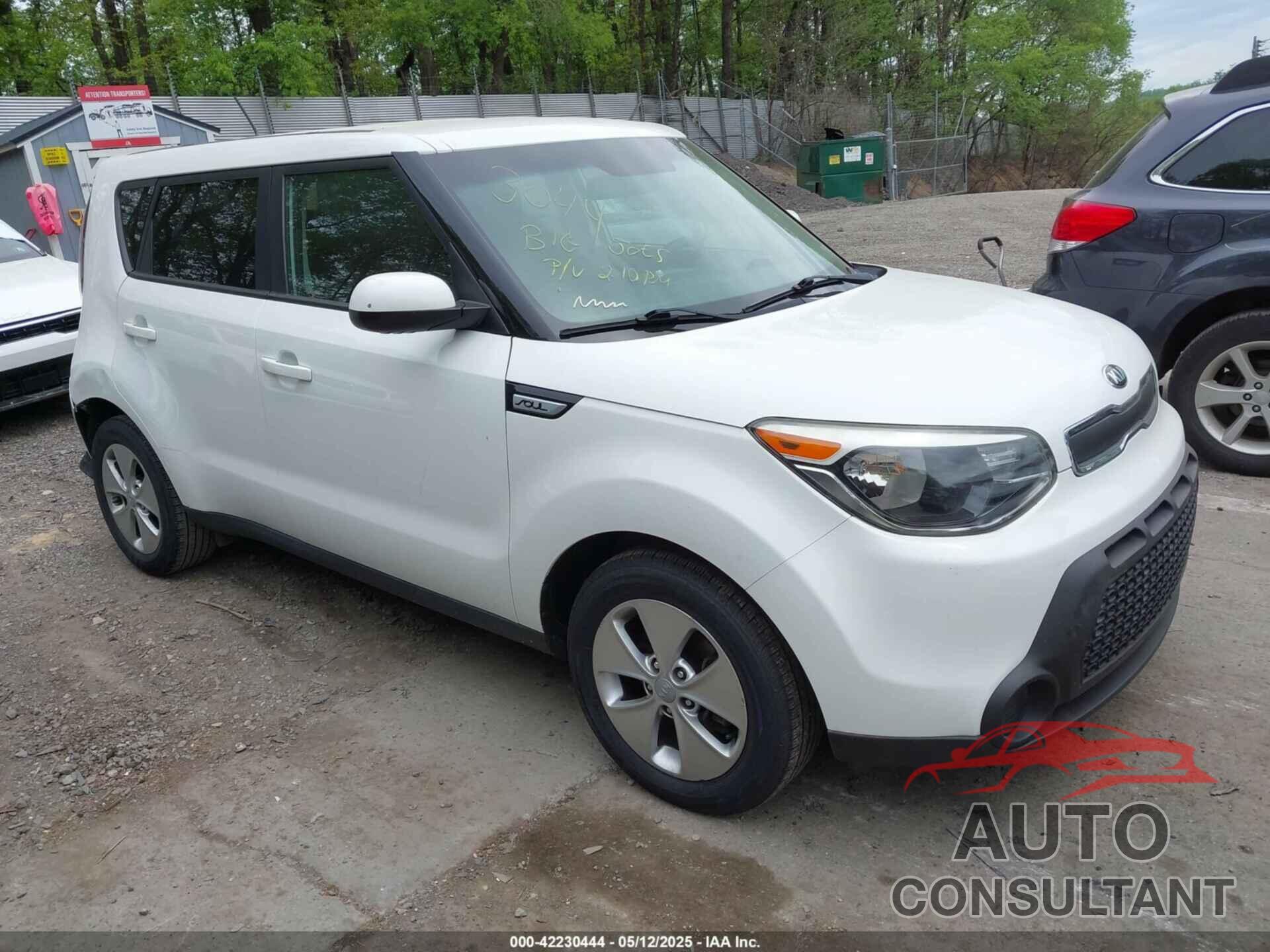 KIA SOUL 2015 - KNDJN2A27F7213044