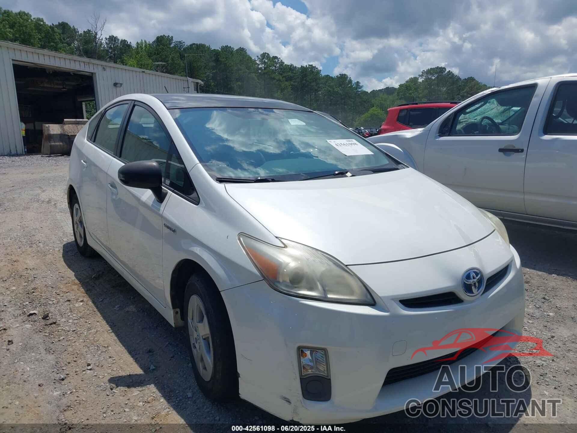 TOYOTA PRIUS 2010 - JTDKN3DU1A0050271