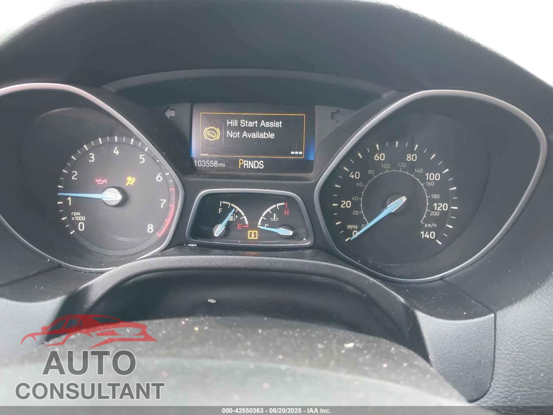 FORD FOCUS 2016 - 1FADP3F20GL215934