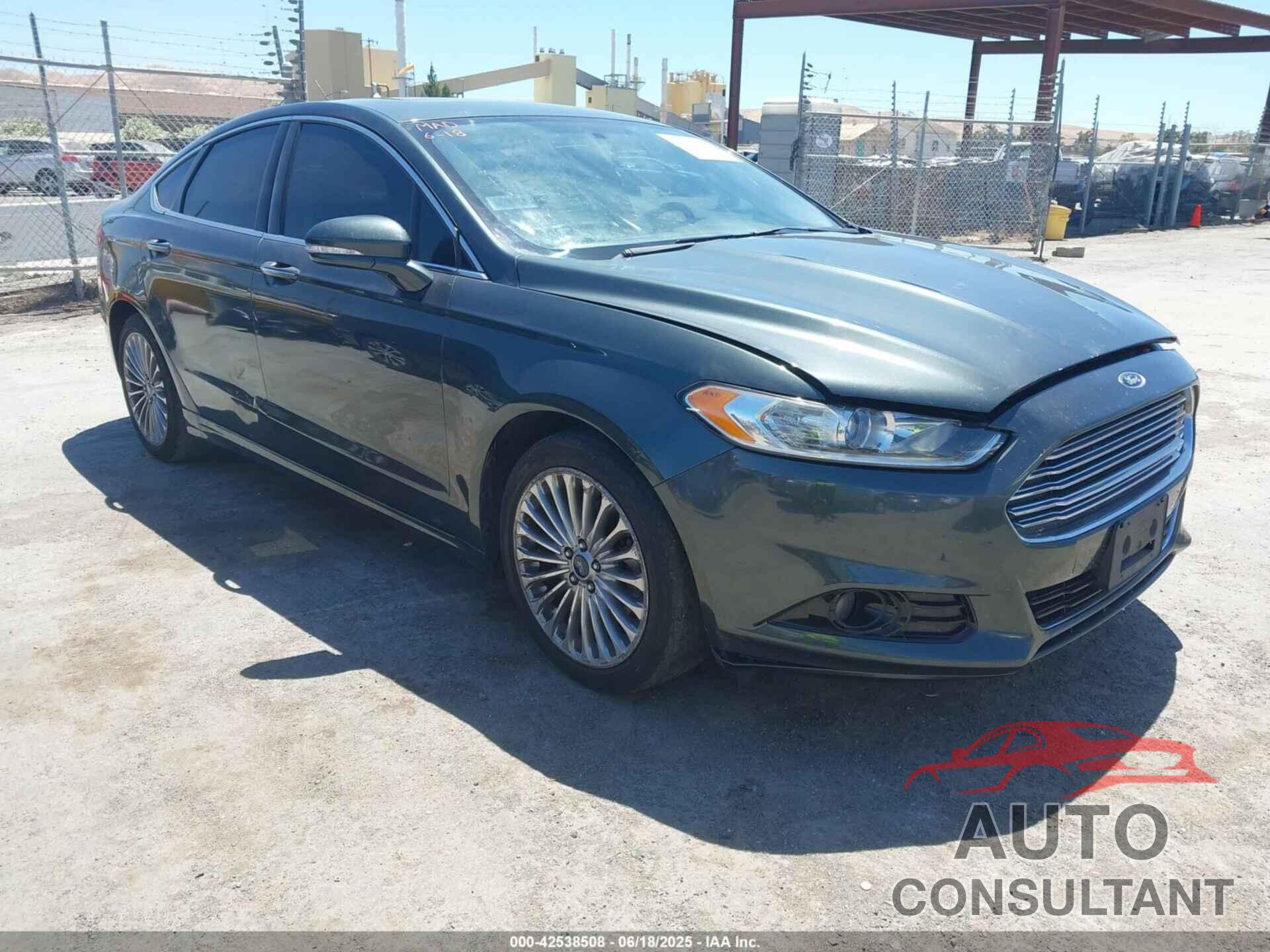 FORD FUSION 2016 - 3FA6P0K98GR196951