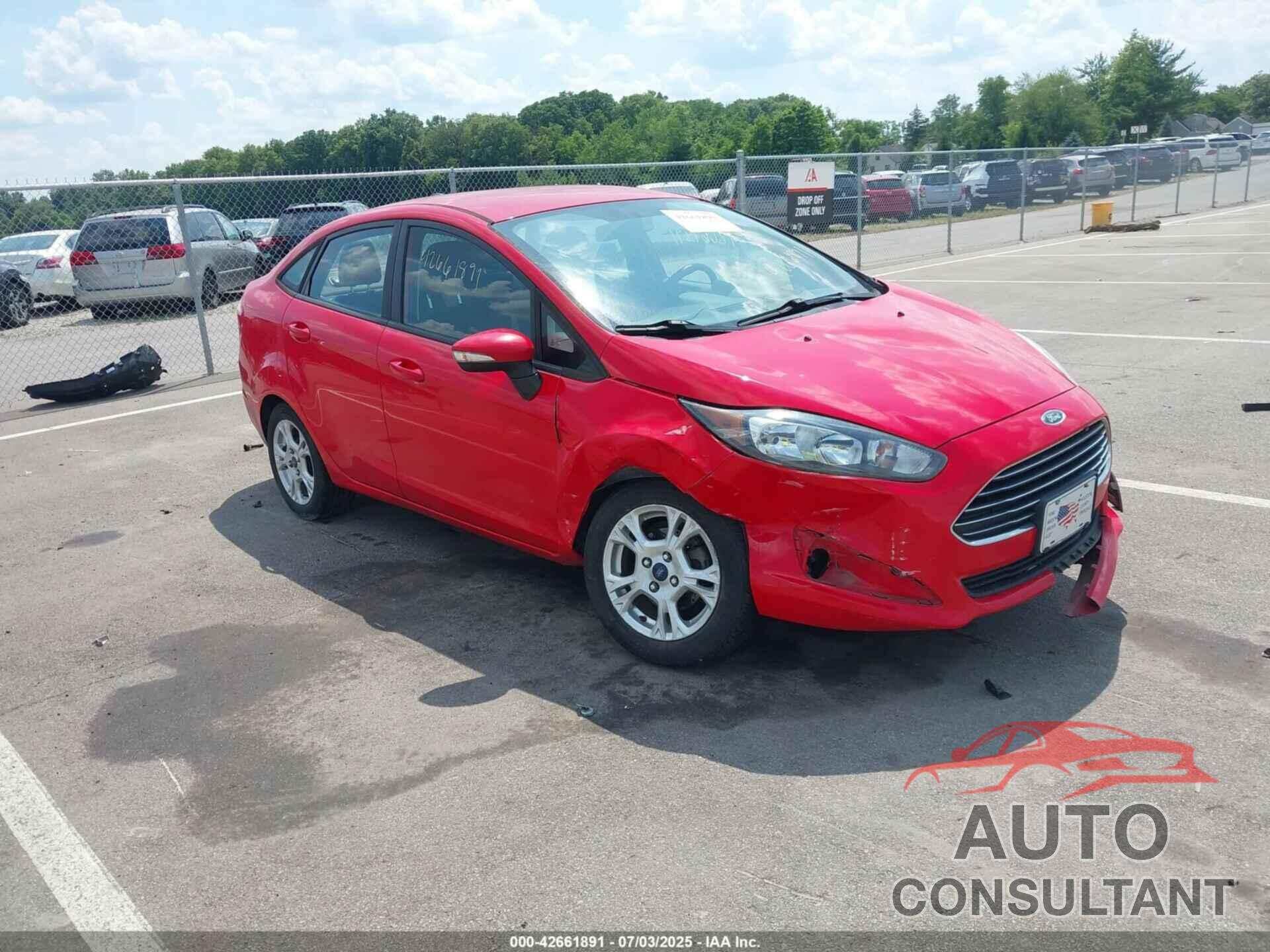 FORD FIESTA 2014 - 3FADP4BJ0EM205306