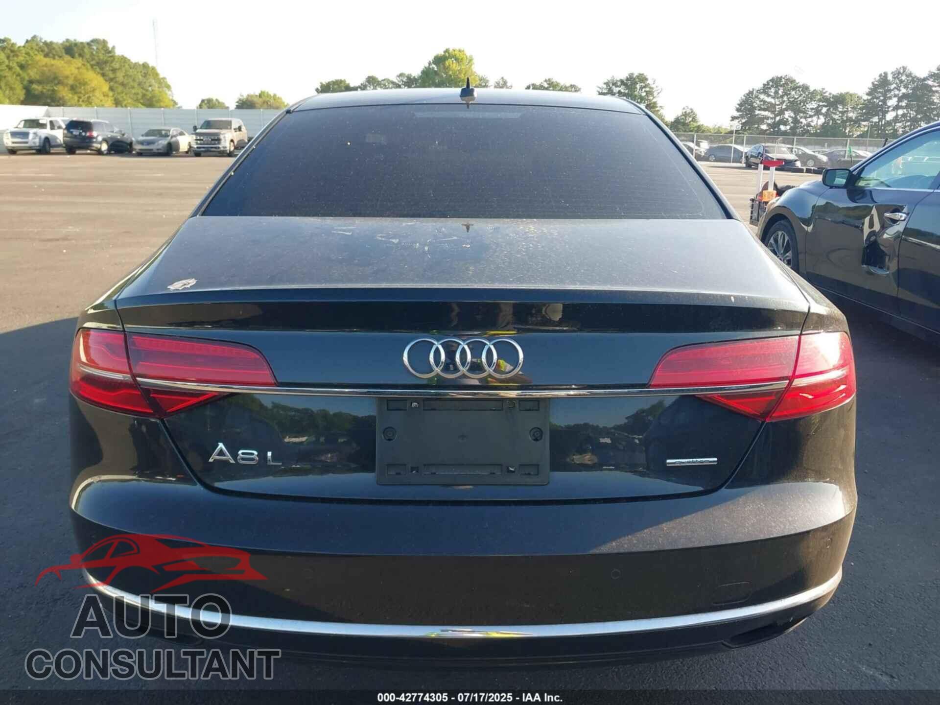 AUDI A8 L 2015 - WAU3GAFD2FN033678