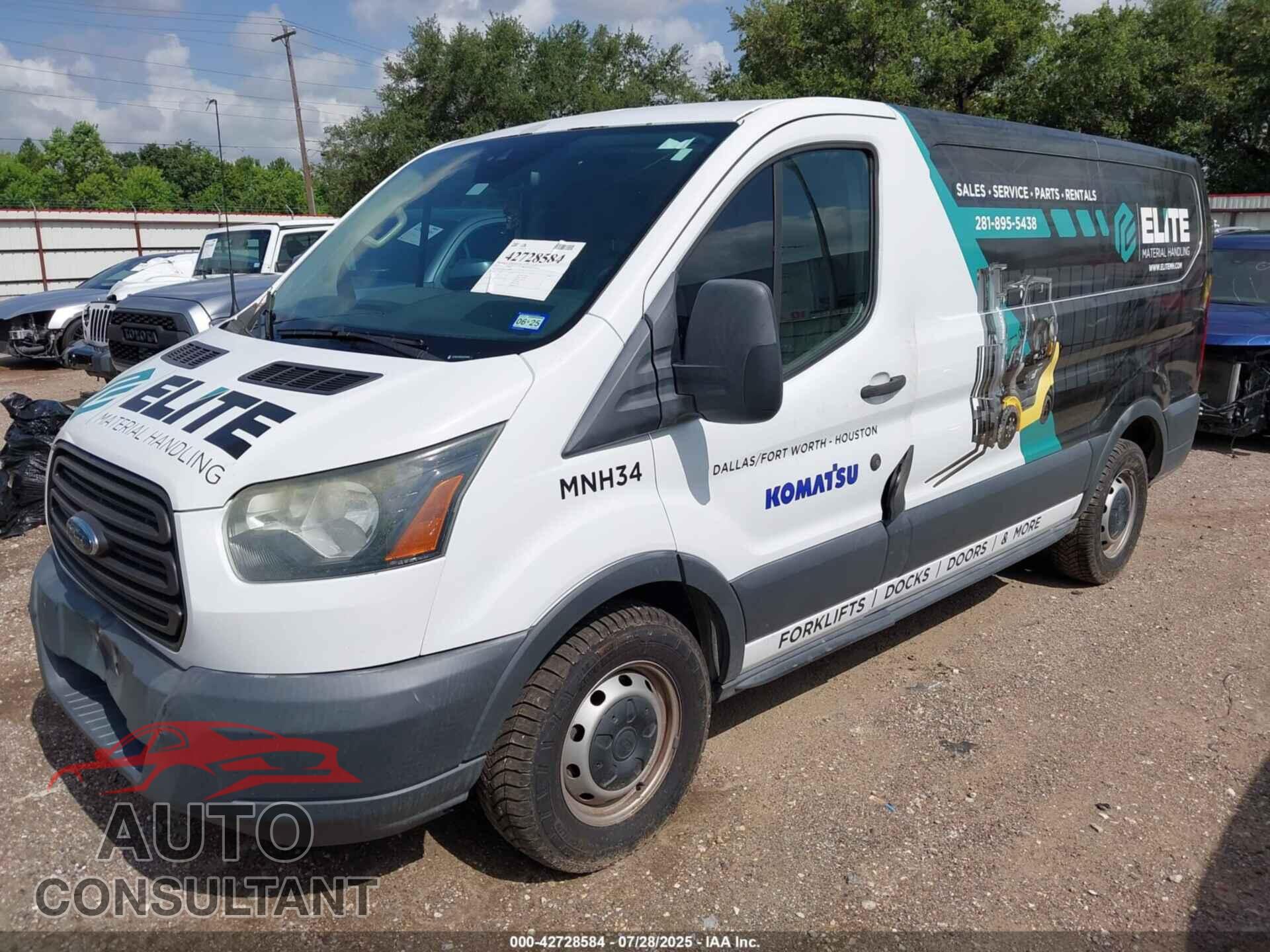 FORD TRANSIT-150 2015 - 1FTNE1ZM9FKA25849
