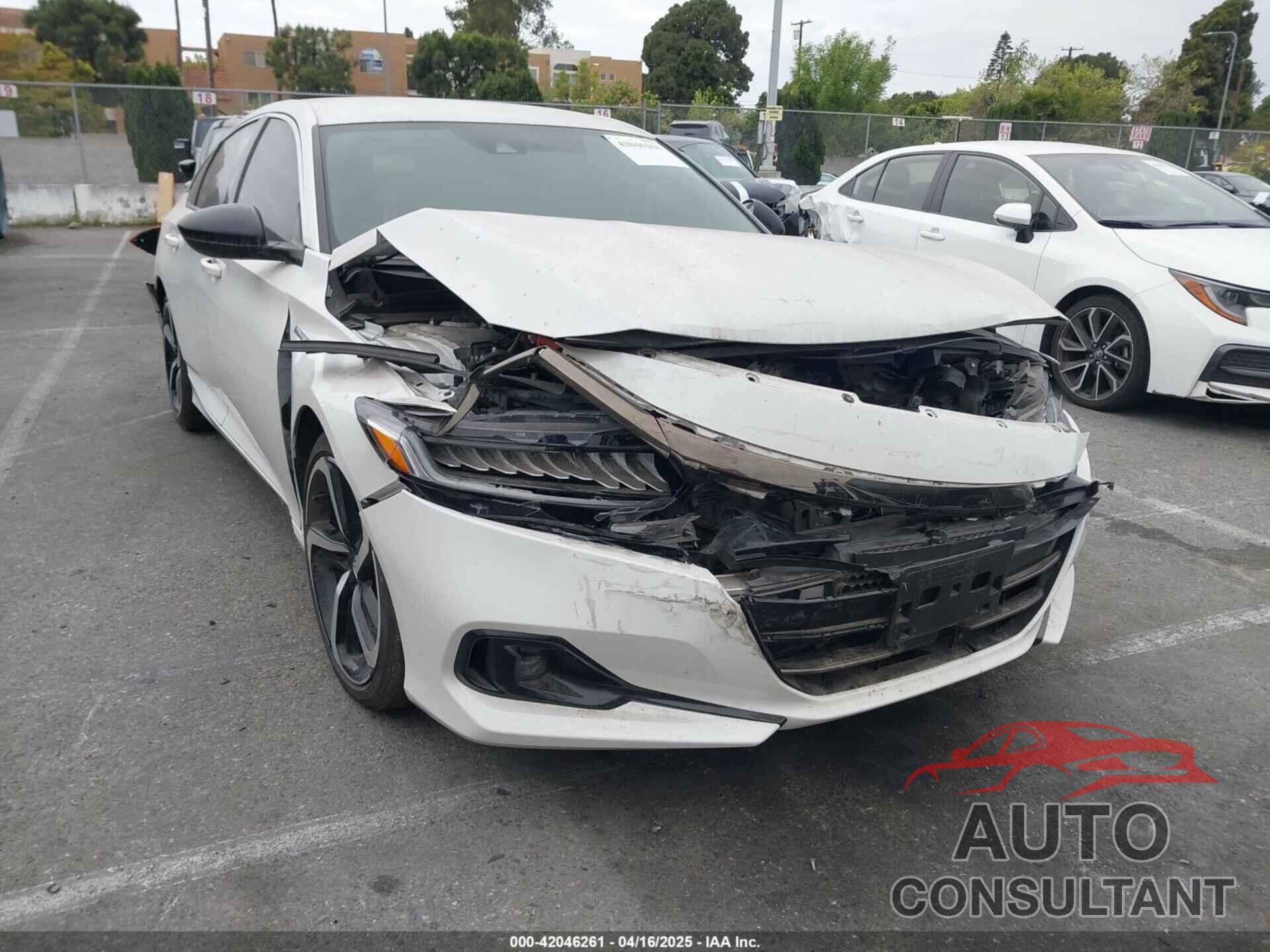 HONDA ACCORD 2022 - 1HGCV3F28NA032108