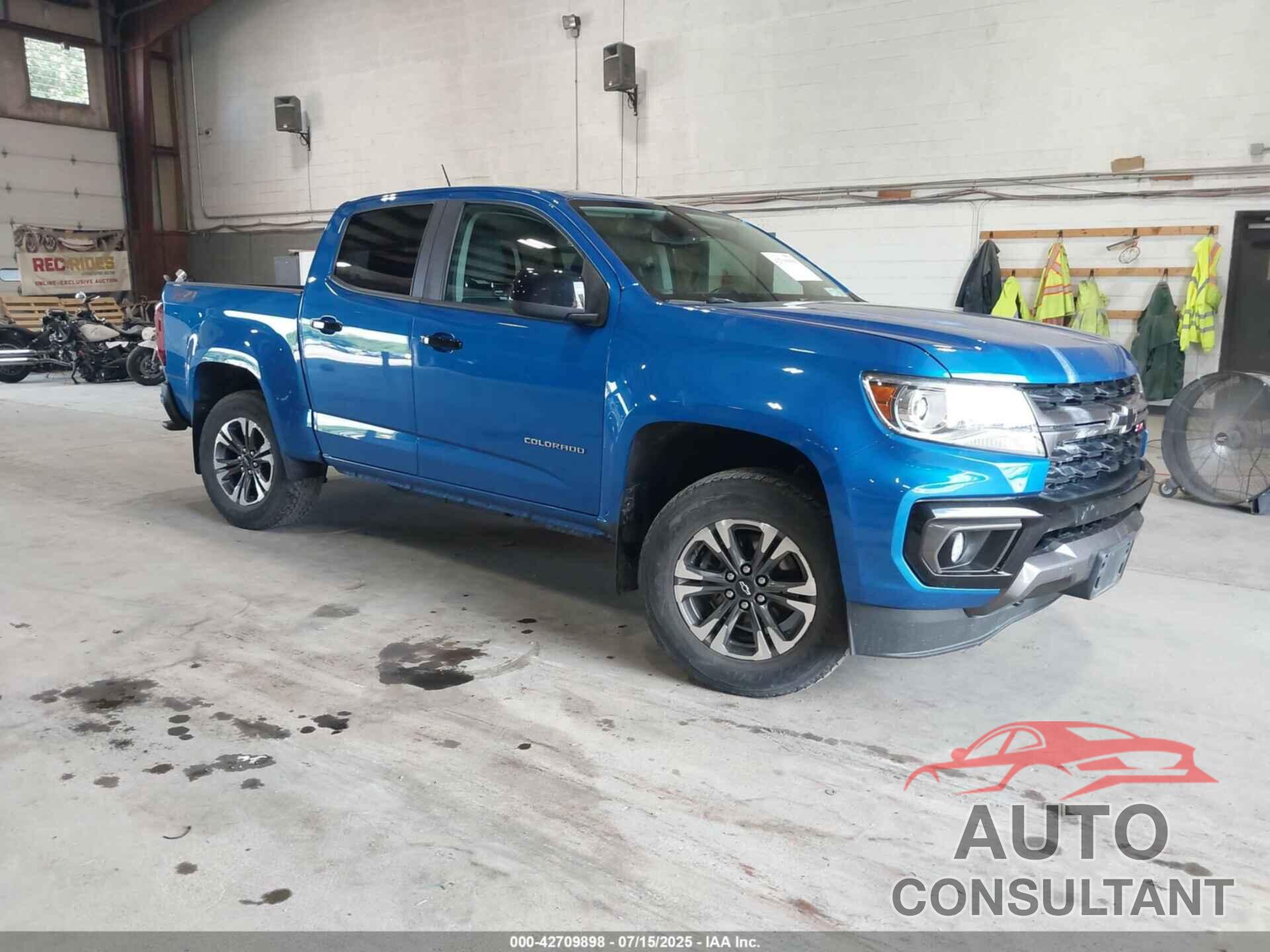 CHEVROLET COLORADO 2021 - 1GCGTDEN7M1229129