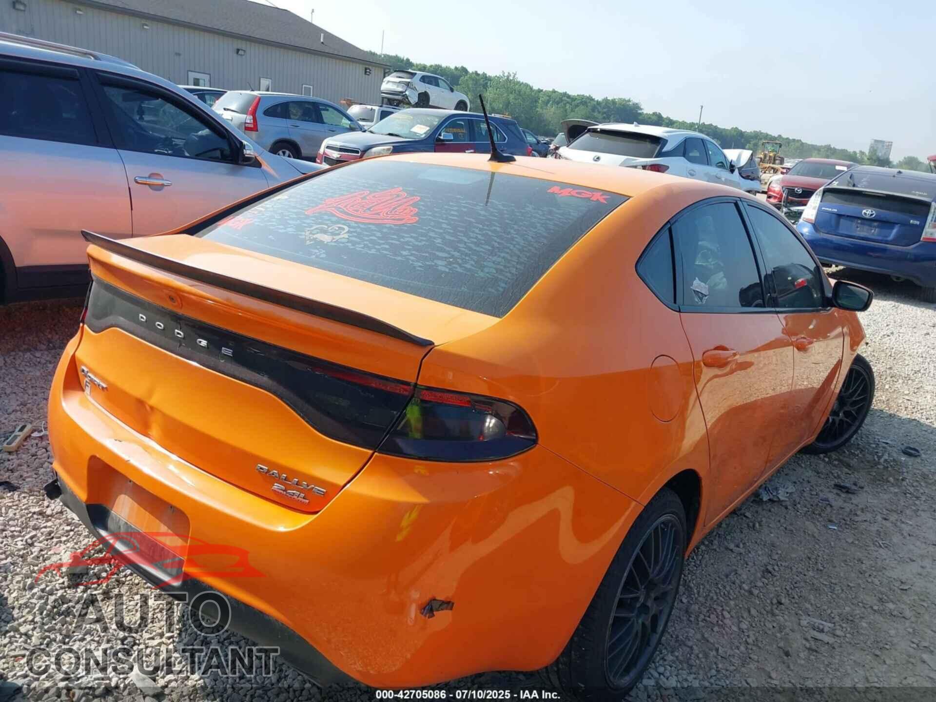 DODGE DART 2014 - 1C3CDFBB0ED863145