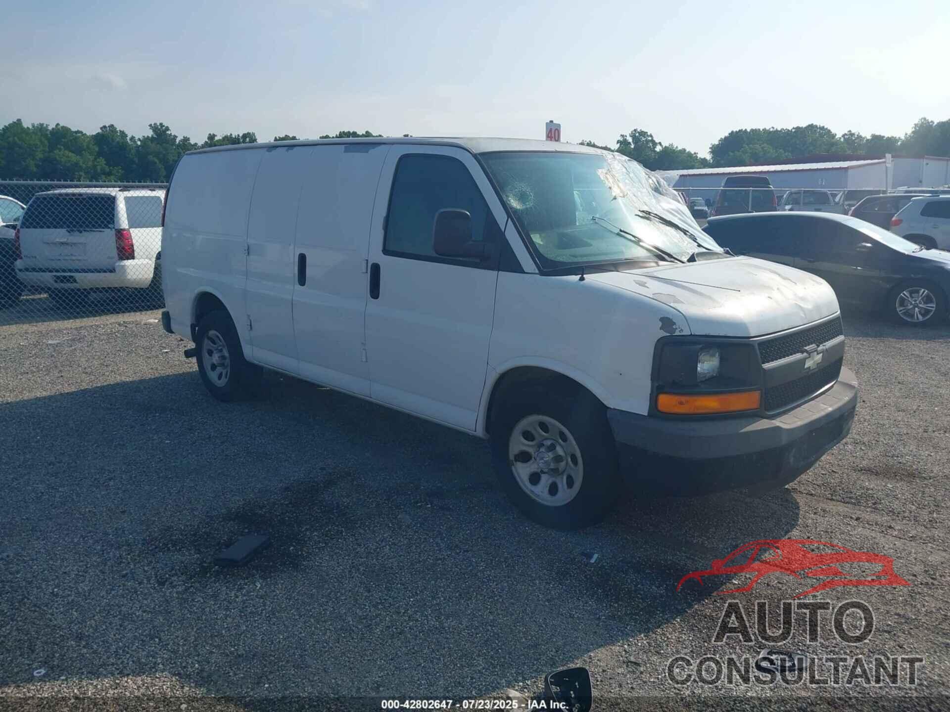 CHEVROLET EXPRESS 1500 2009 - 1GCFG15X191133651