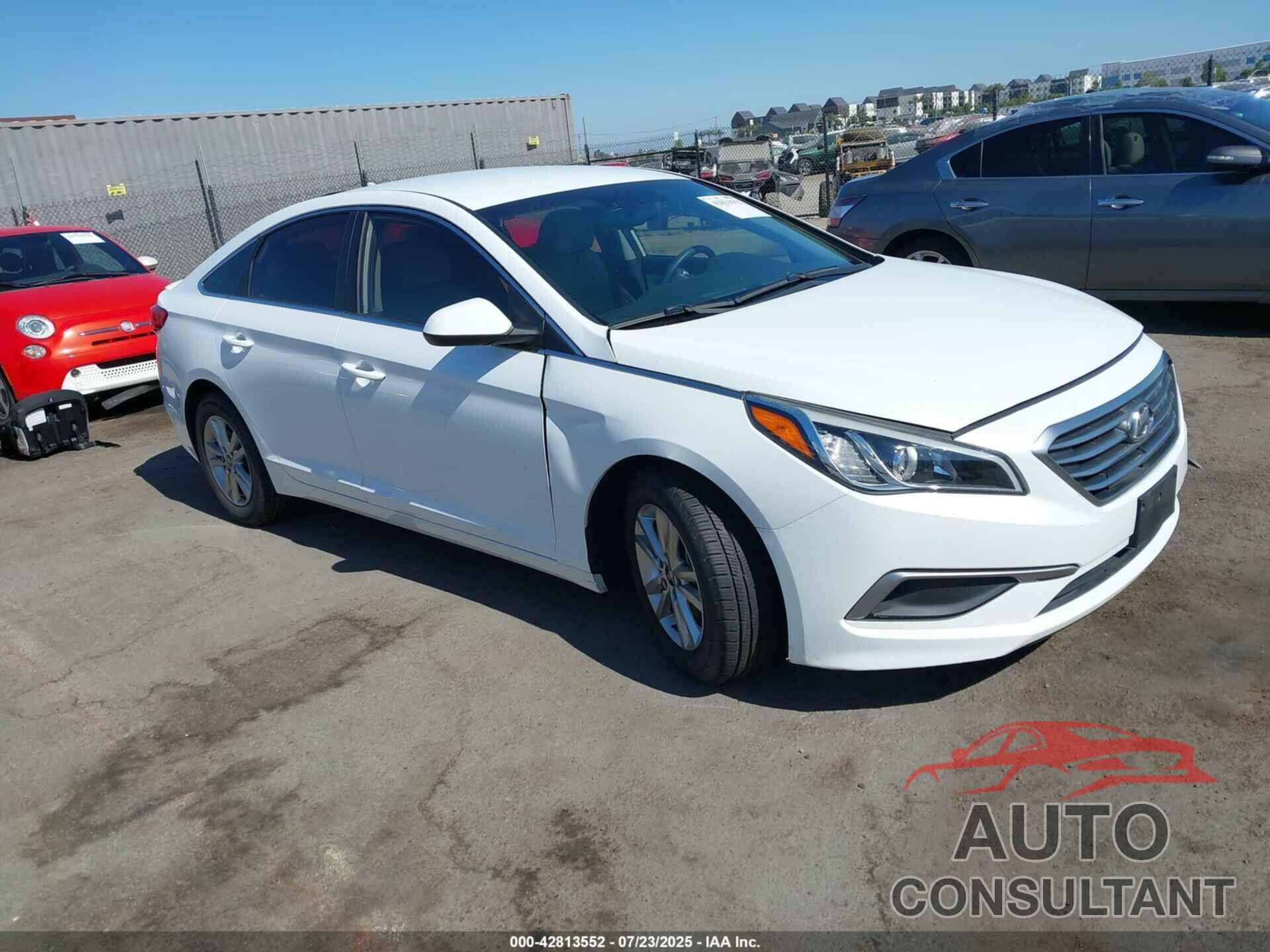 HYUNDAI SONATA 2017 - 5NPE24AFXHH440221