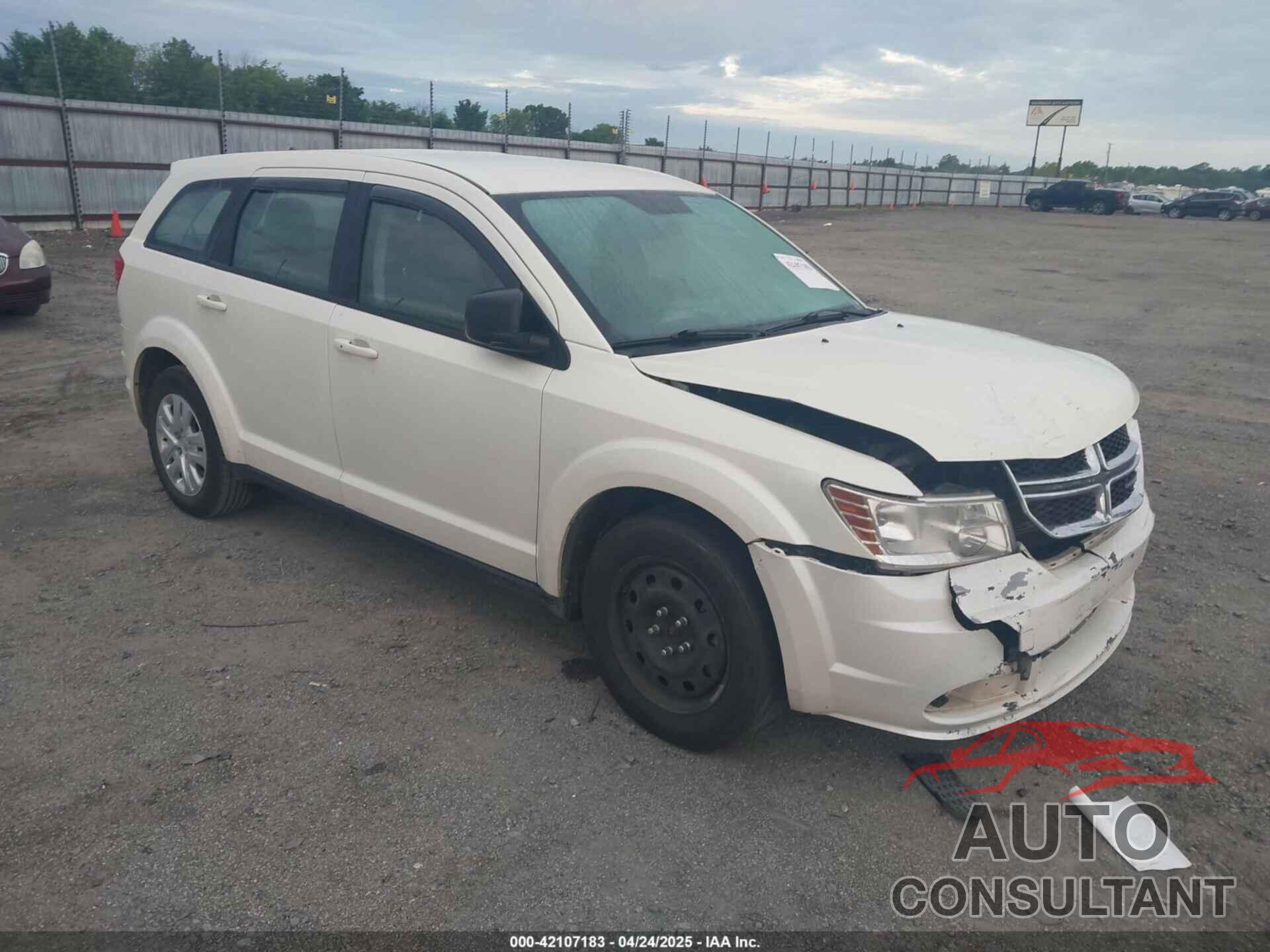 DODGE JOURNEY 2014 - 3C4PDCAB7ET182603