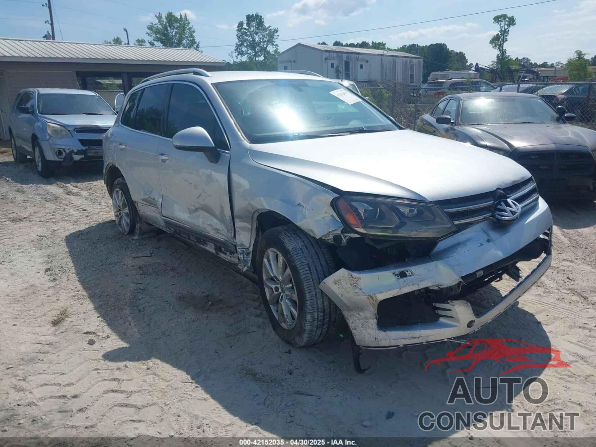 VOLKSWAGEN TOUAREG 2013 - WVGEF9BP1DD009884