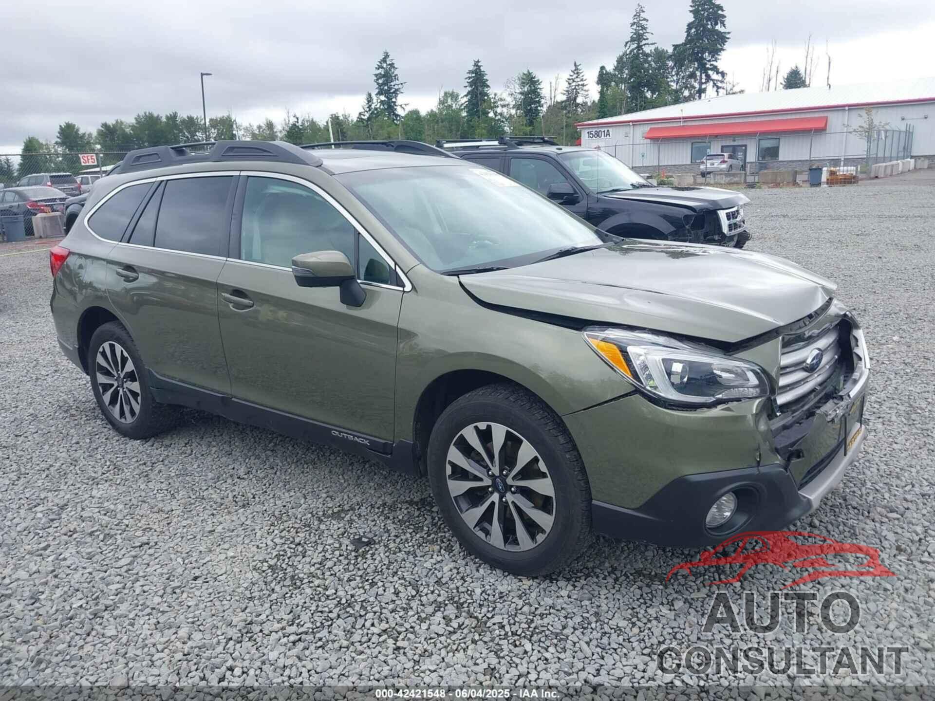 SUBARU OUTBACK 2016 - 4S4BSANC6G3323338