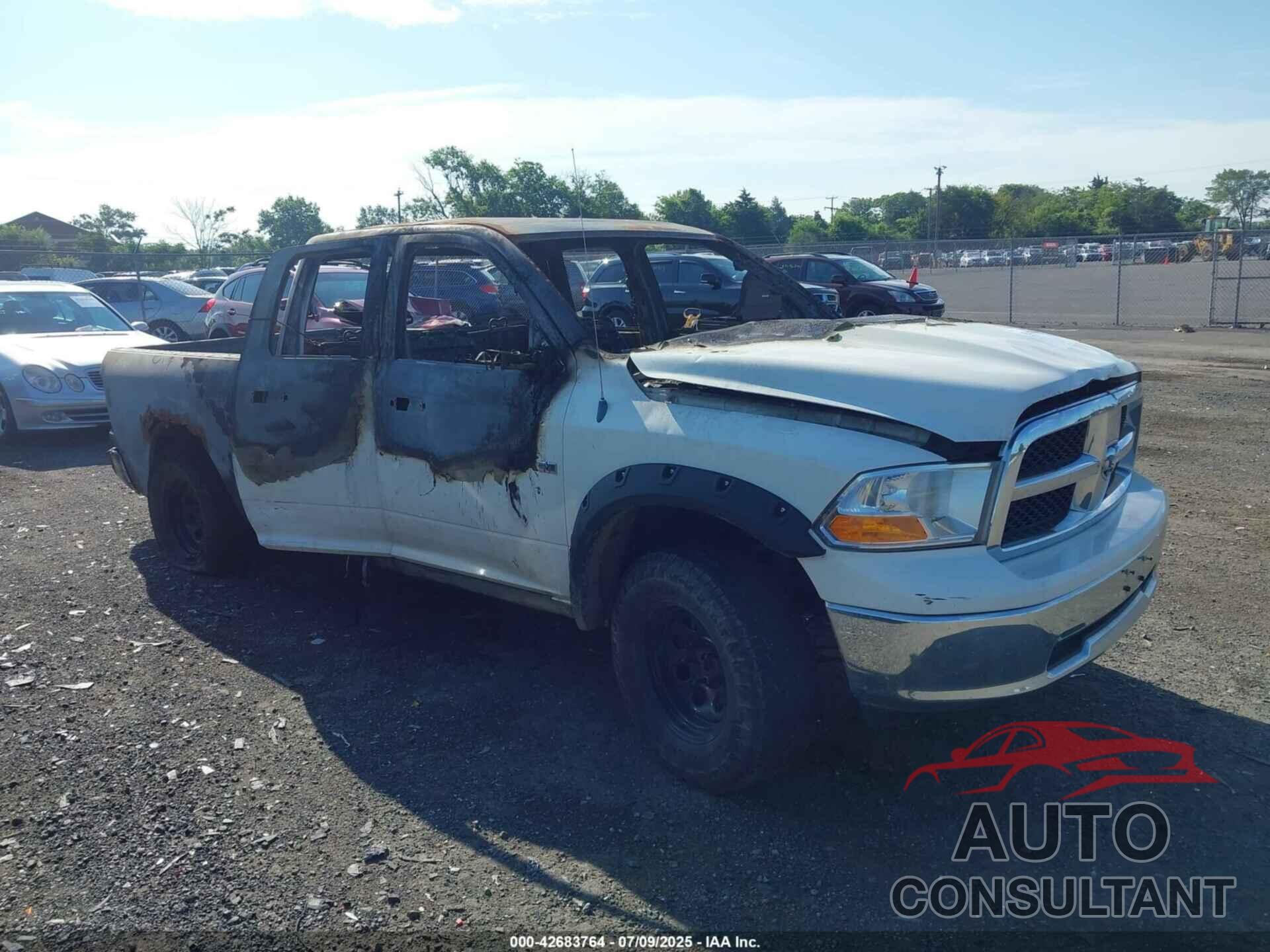 DODGE RAM 1500 2009 - 1D3HV18P09S785012