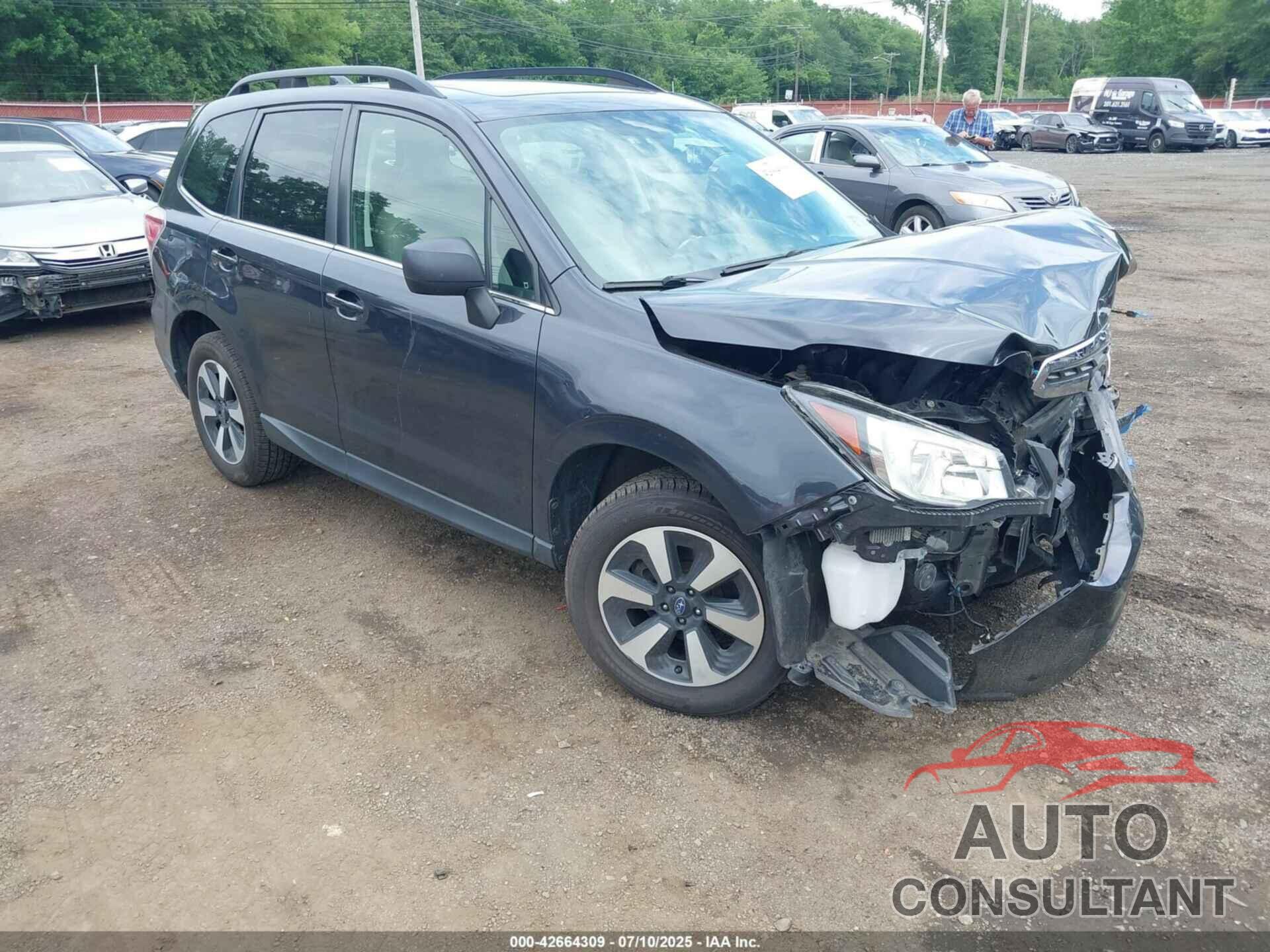 SUBARU FORESTER 2017 - JF2SJAJC8HH468111