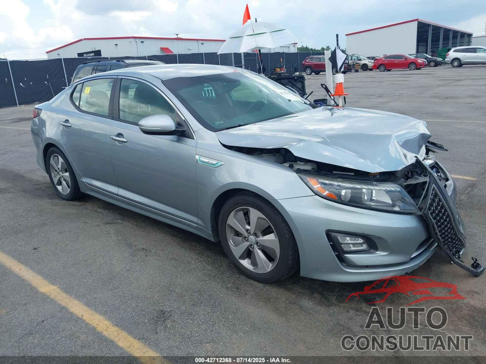 KIA OPTIMA HYBRID 2015 - KNAGN4AD3F5090228