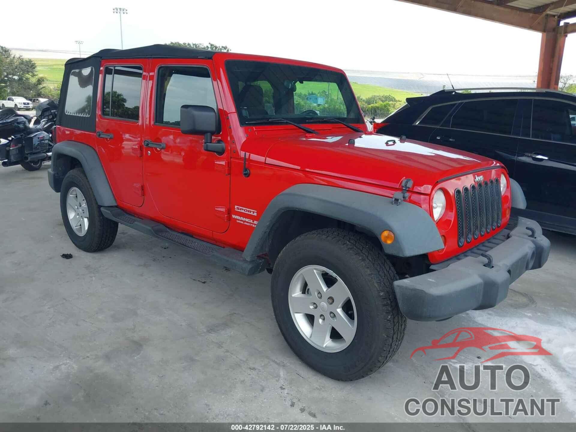 JEEP WRANGLER UNLIMITED 2012 - 1C4BJWDGXCL208387