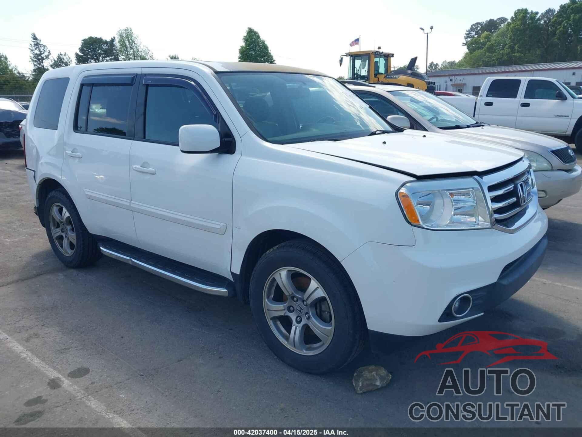HONDA PILOT 2013 - 5FNYF3H62DB015375