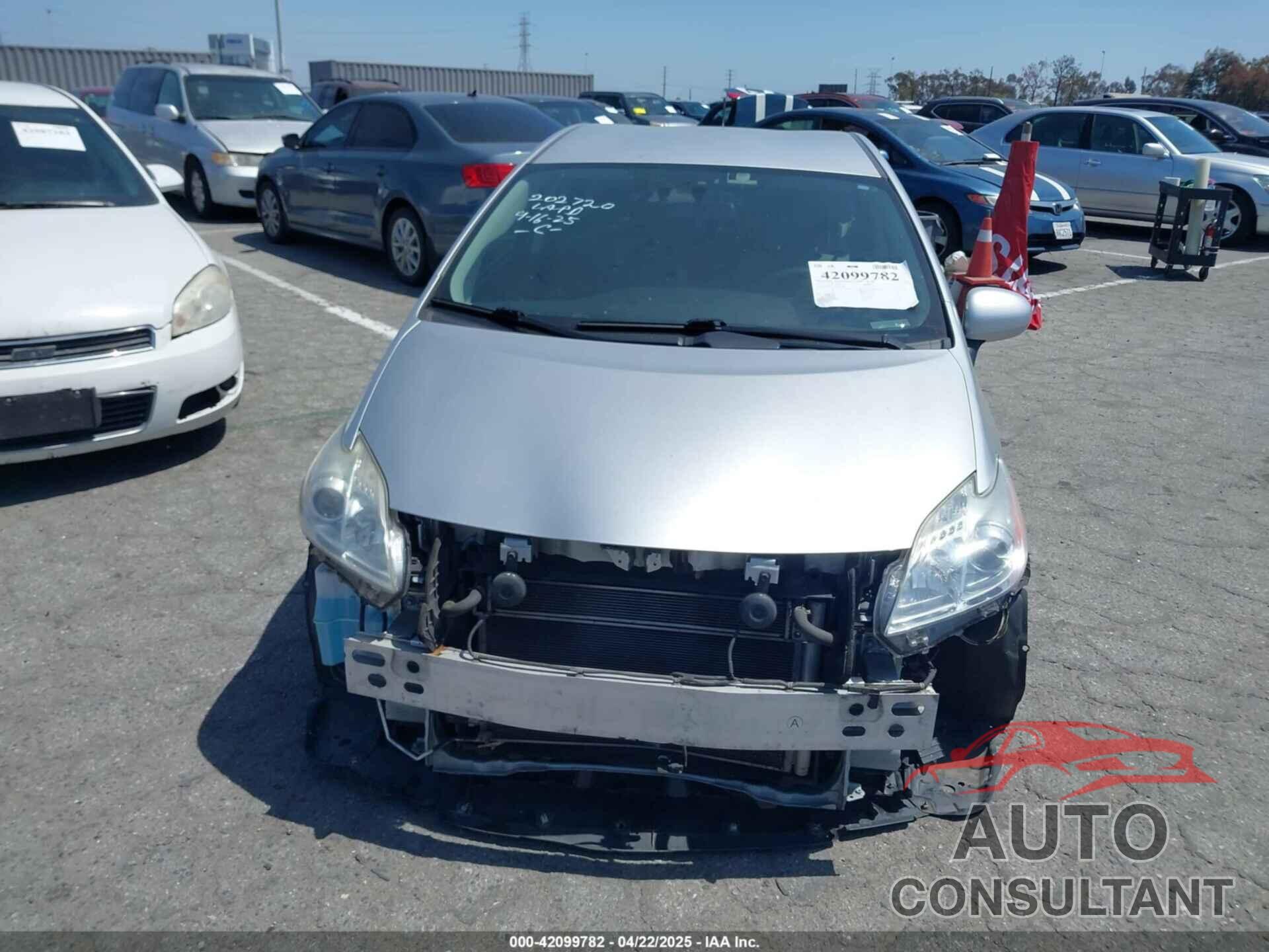 TOYOTA PRIUS 2013 - JTDKN3DU6D5551678
