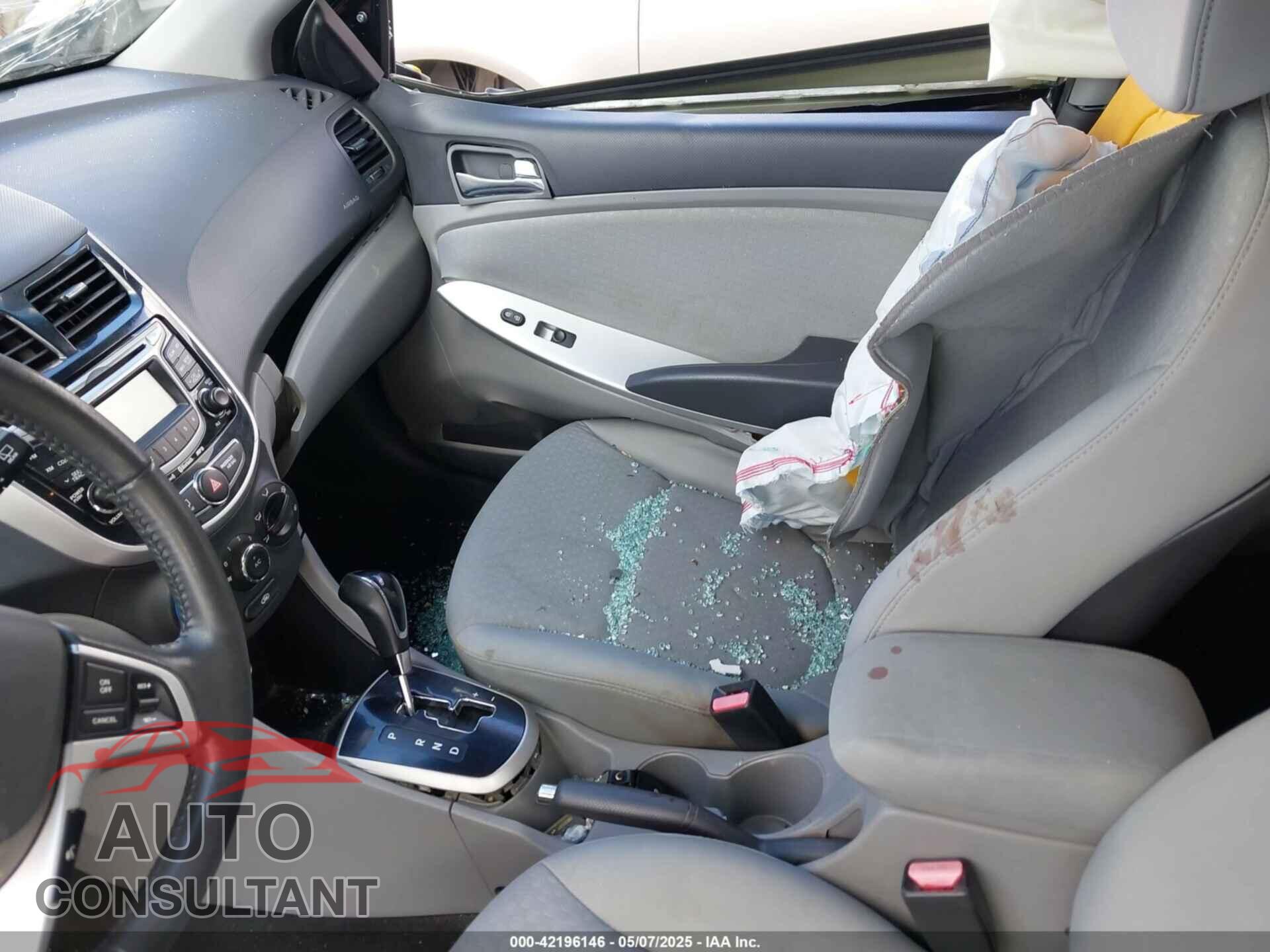 HYUNDAI ACCENT 2012 - KMHCU5AE0CU031475