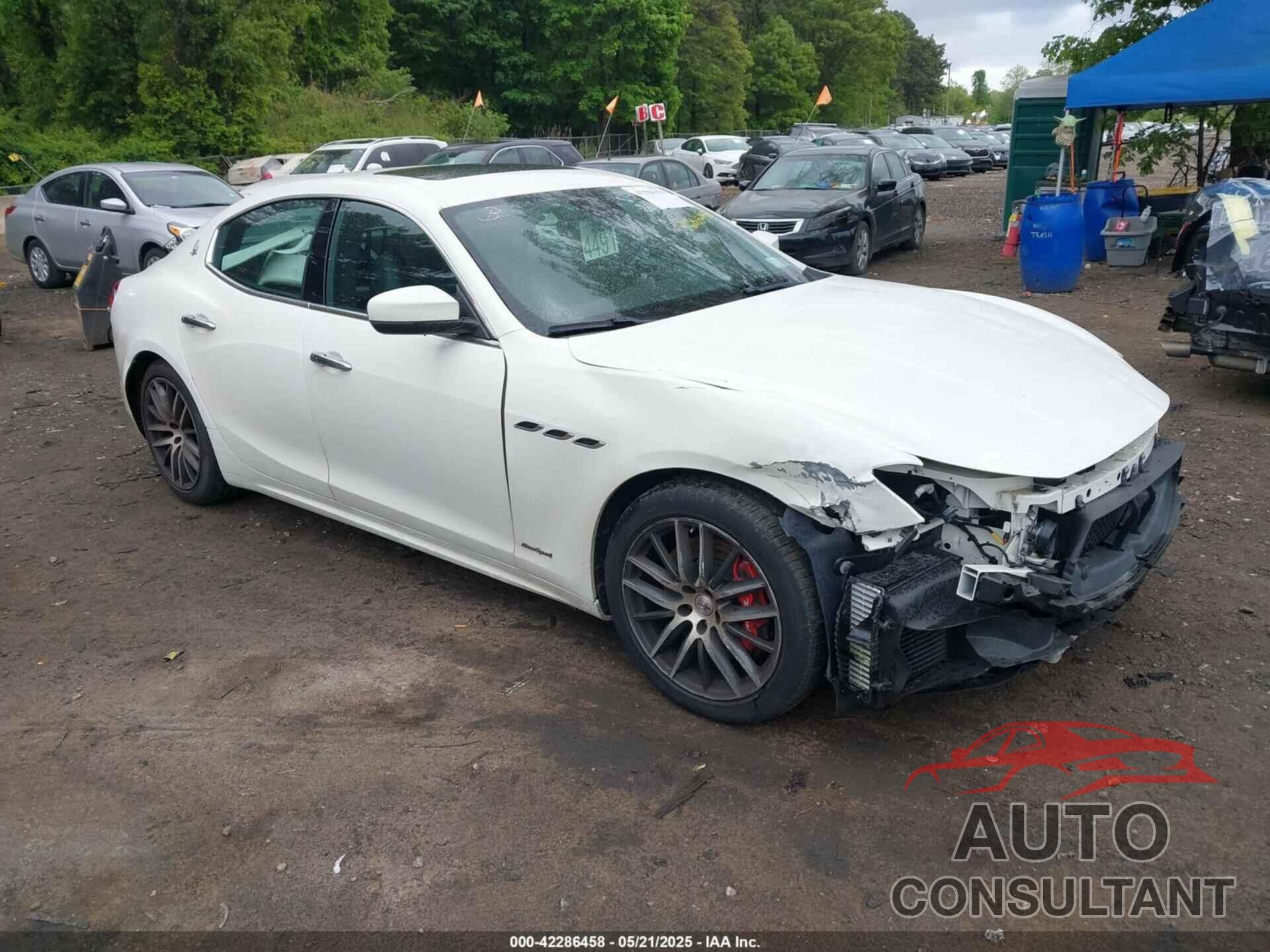 MASERATI GHIBLI 2018 - ZAM57YTS6J1295108