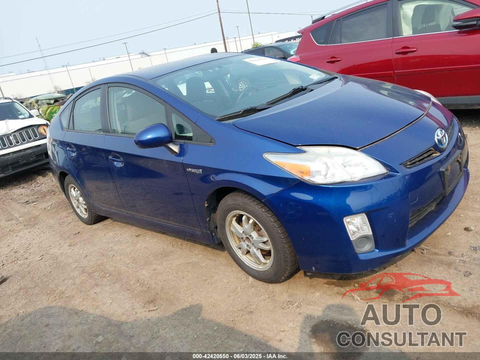 TOYOTA PRIUS 2010 - JTDKN3DU9A0014389