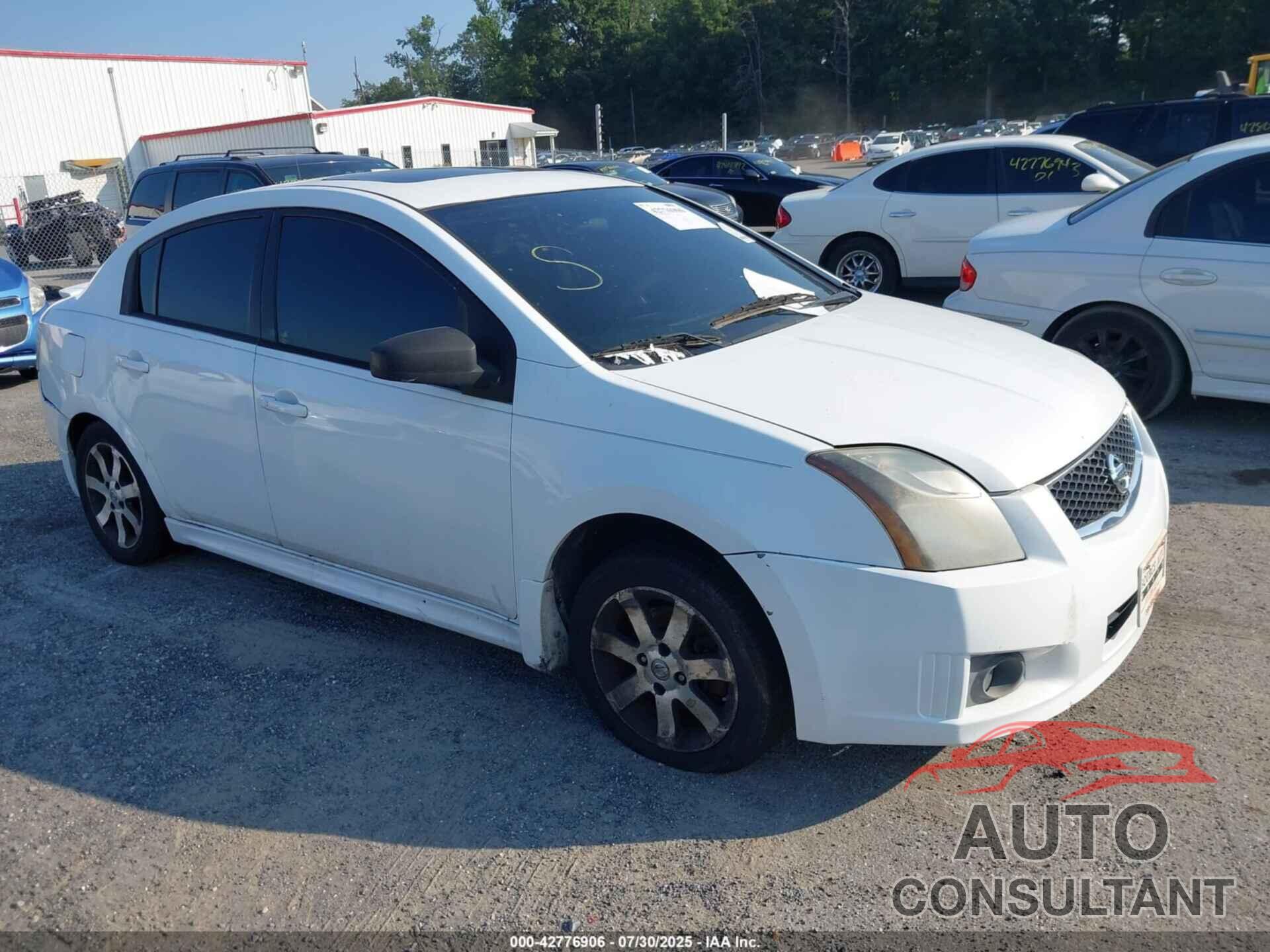 NISSAN SENTRA 2012 - 3N1AB6AP8CL613751