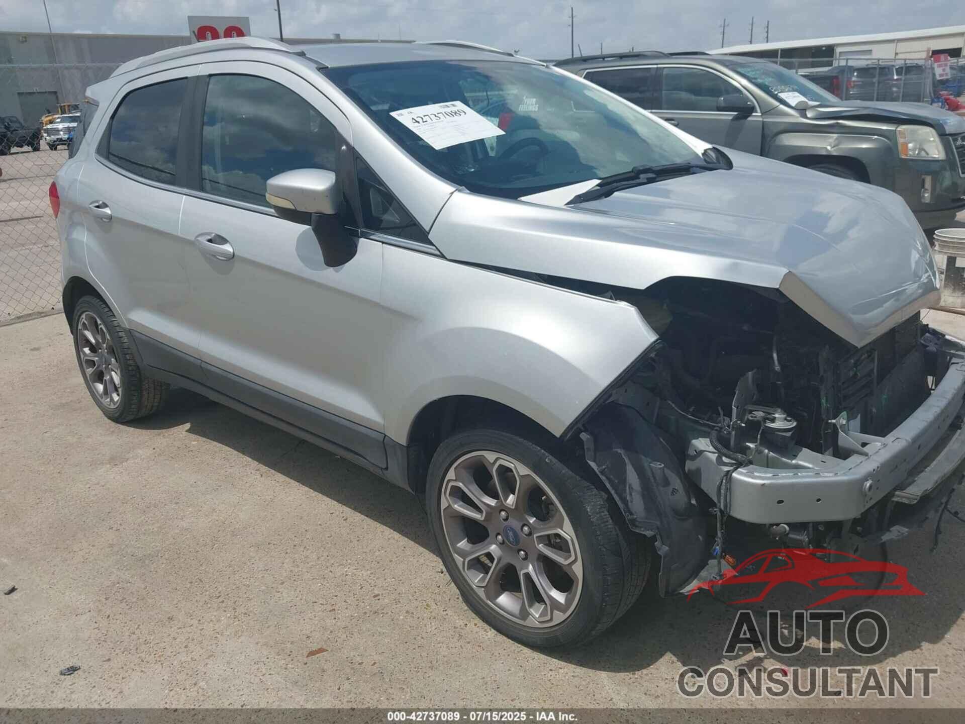 FORD ECOSPORT 2019 - MAJ3S2KE0KC292512