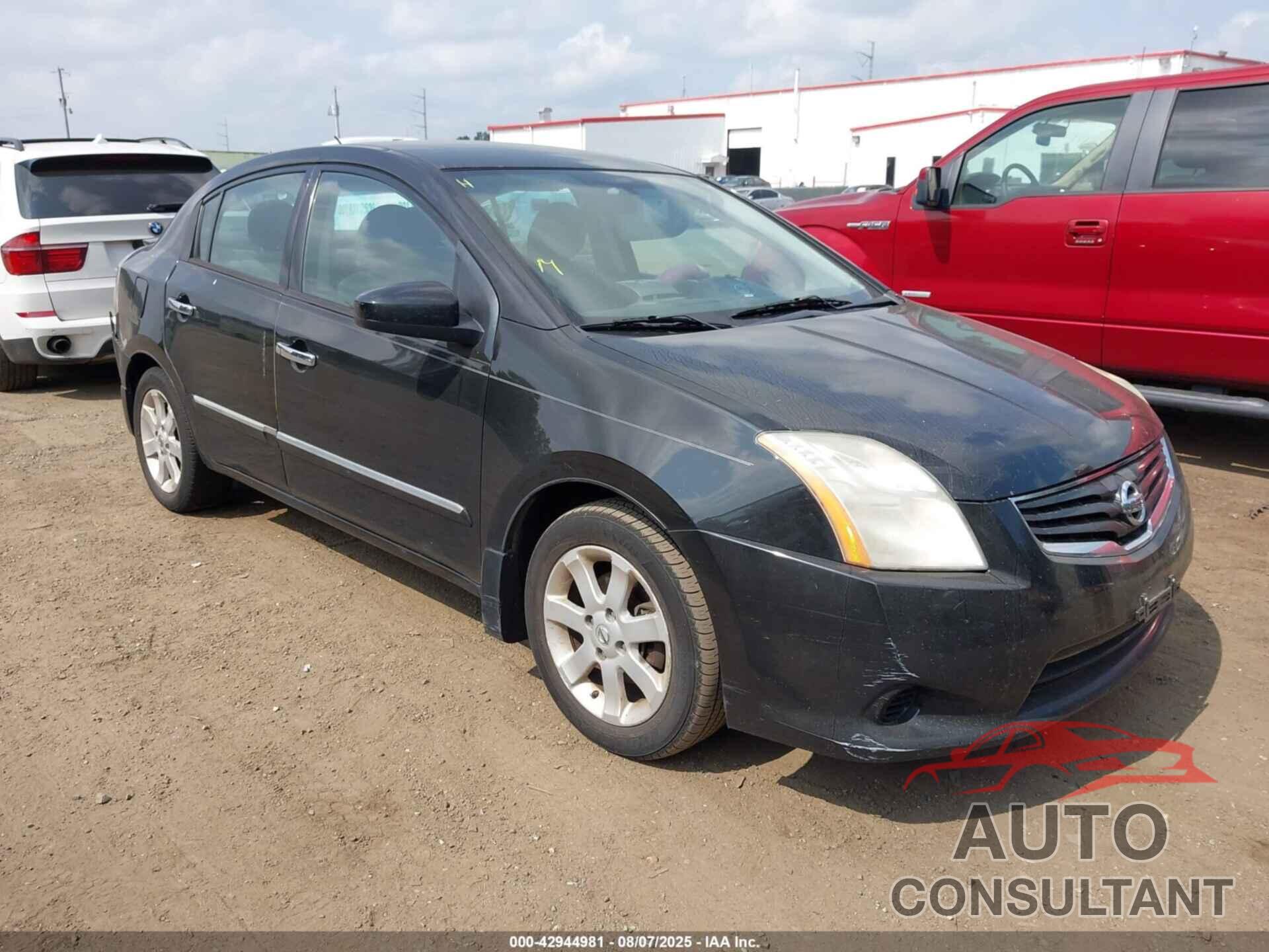 NISSAN SENTRA 2012 - 3N1AB6AP5CL741574