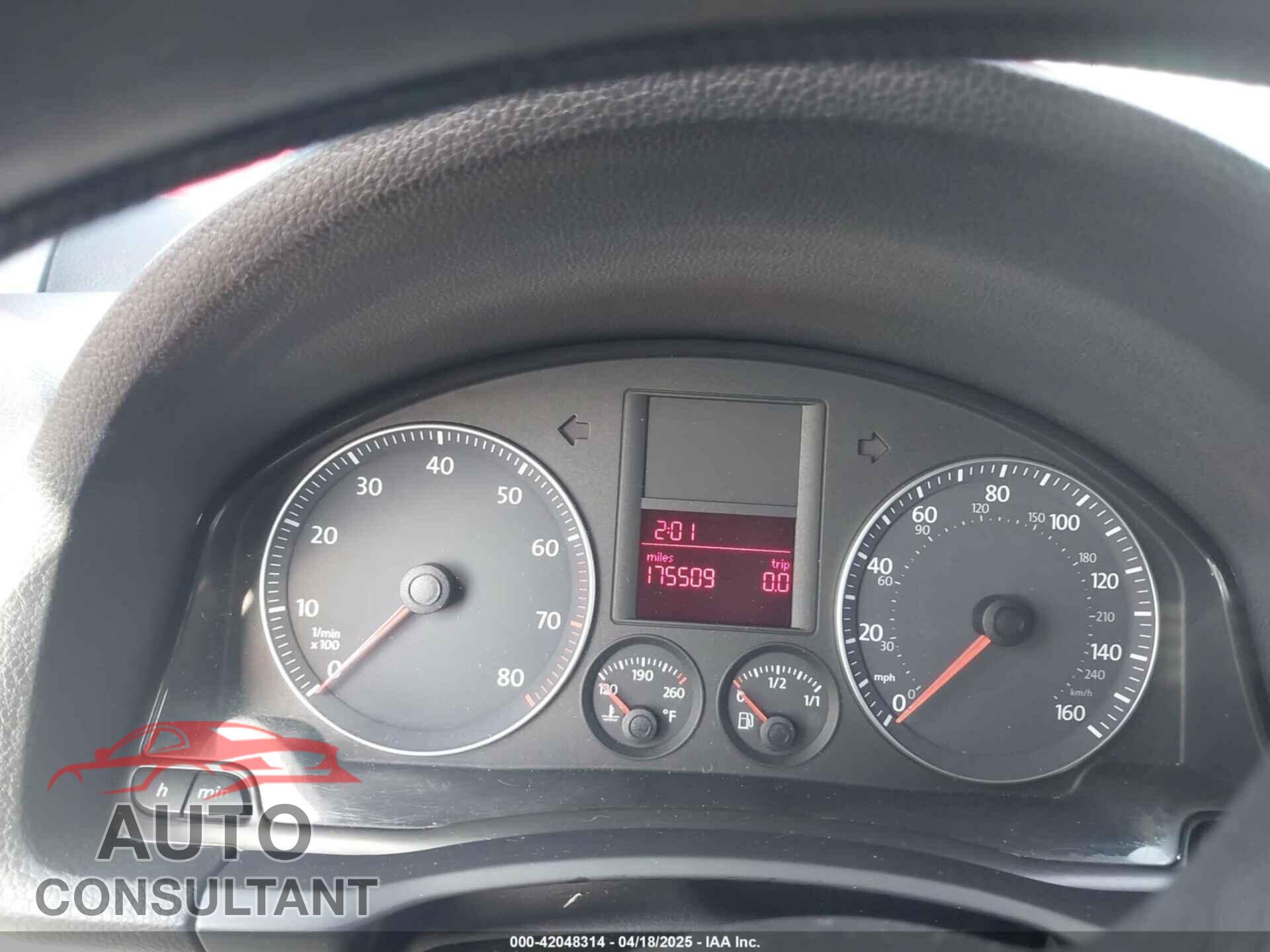VOLKSWAGEN RABBIT 2009 - WVWDA71K79W095349