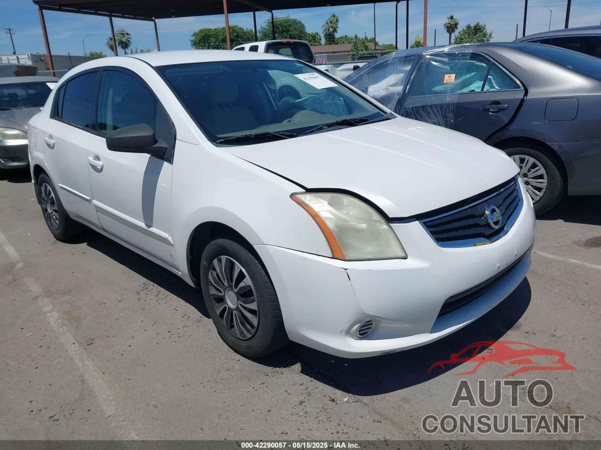 NISSAN SENTRA 2012 - 3N1AB6AP1CL751843