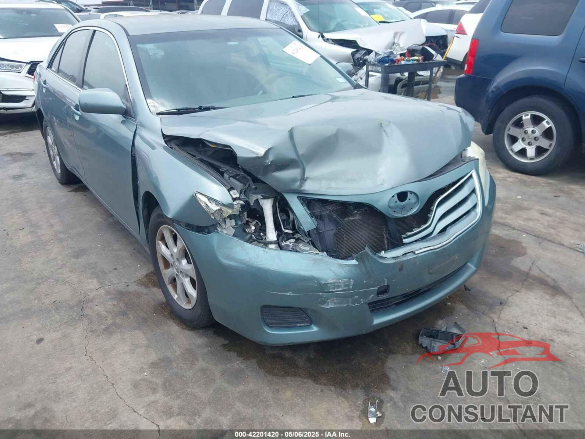 TOYOTA CAMRY 2010 - JTNBF3EK4A3002235