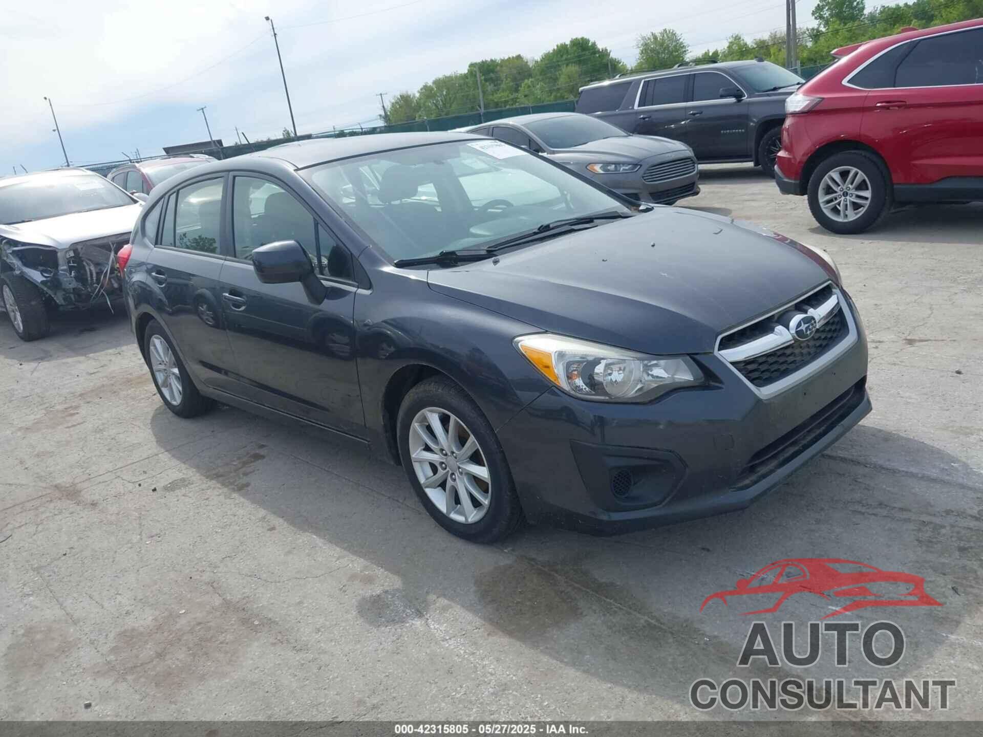 SUBARU IMPREZA 2012 - JF1GPAC6XCG243512
