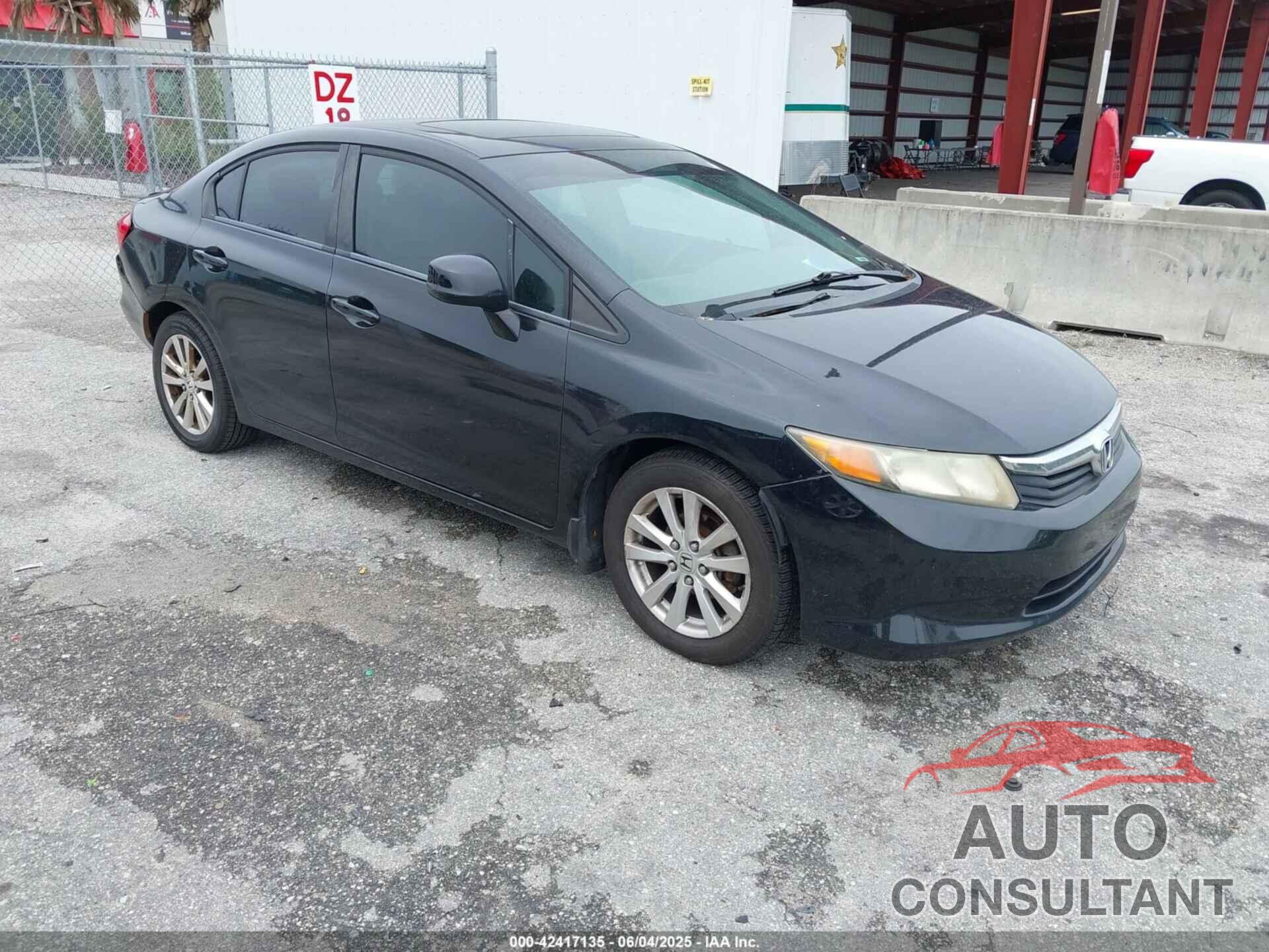 HONDA CIVIC 2012 - 2HGFB2F87CH326330