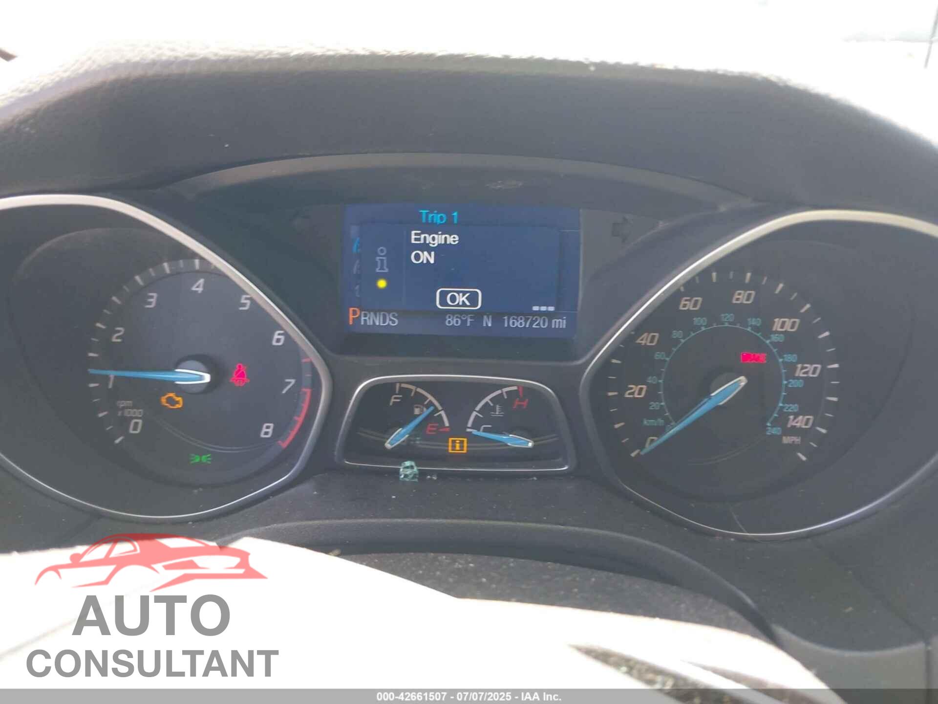 FORD FOCUS 2013 - 1FADP3K27DL296495